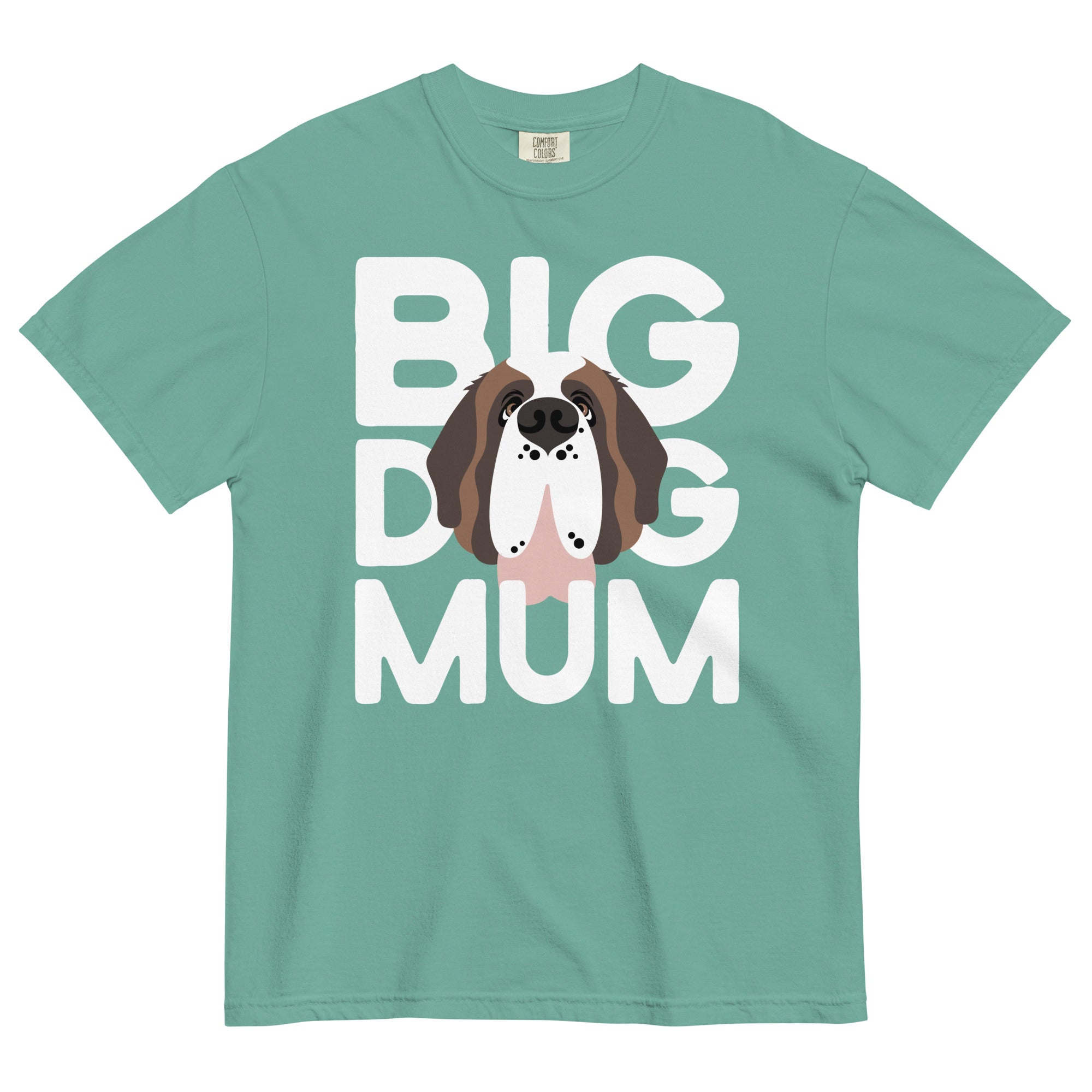 Big Dog Mum Comfort Colors Light Tones T-Shirt - Lucy + Norman