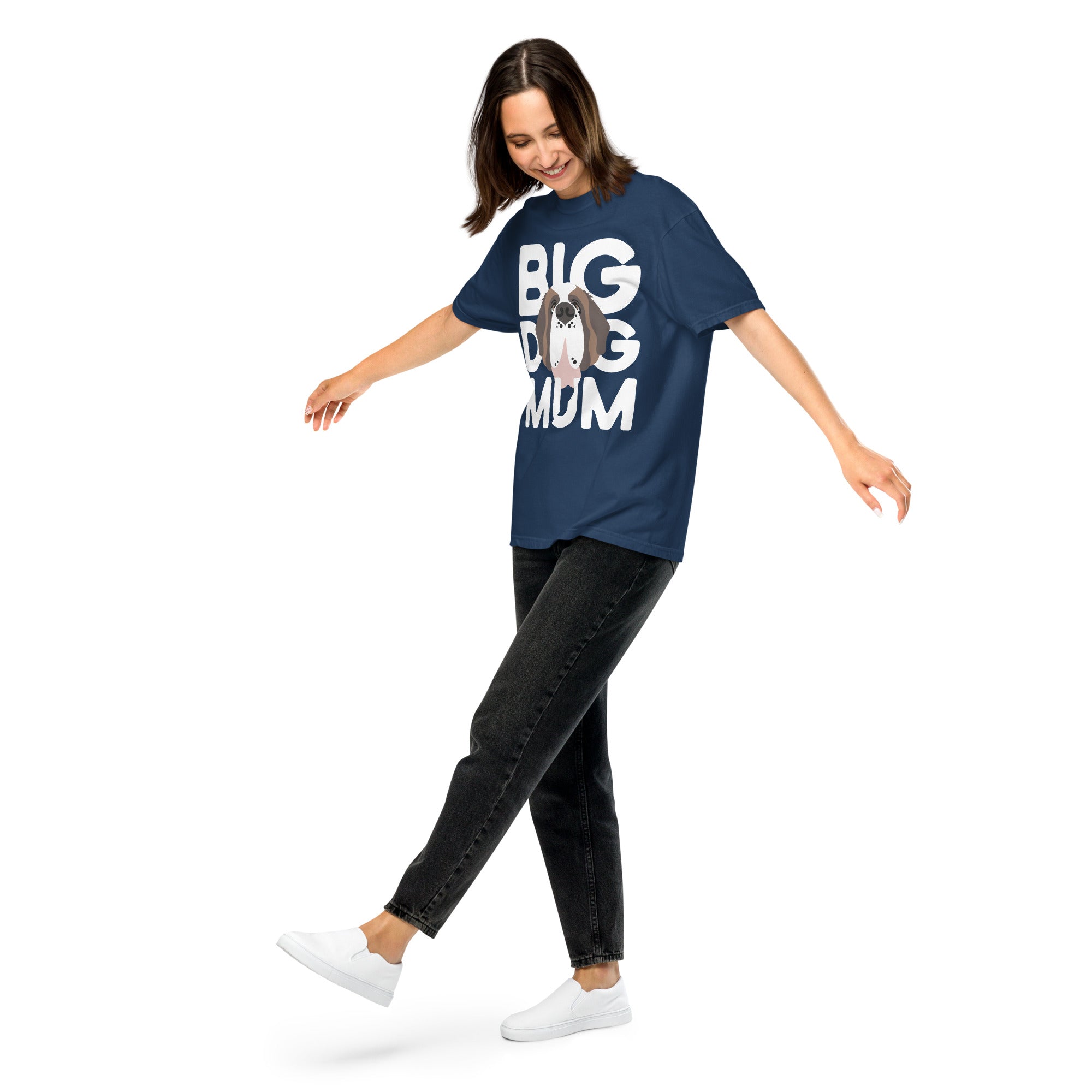 Big Dog Mum Comfort Colors Mid Tones T-Shirt - Lucy + Norman