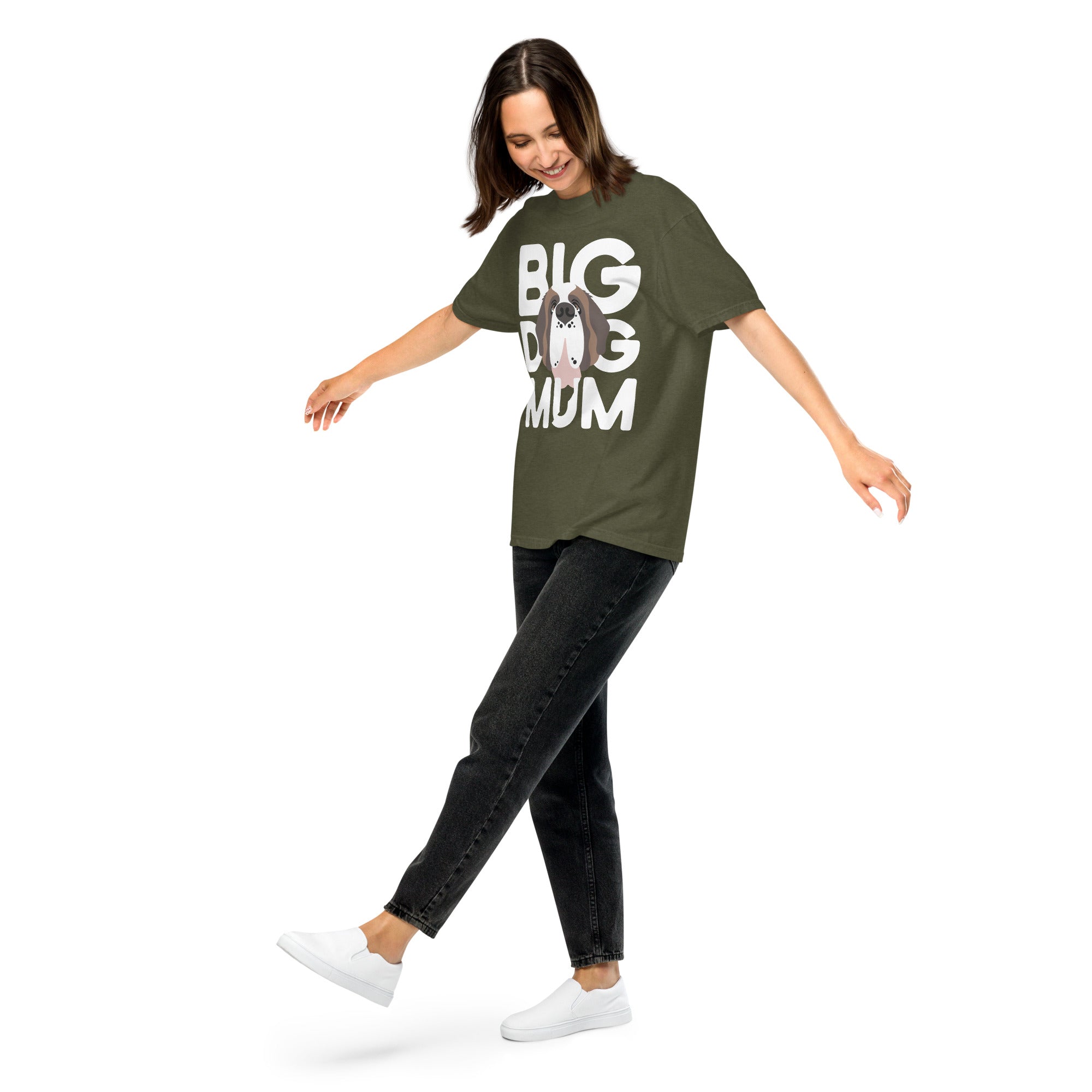 Big Dog Mum Comfort Colors Mid Tones T-Shirt - Lucy + Norman