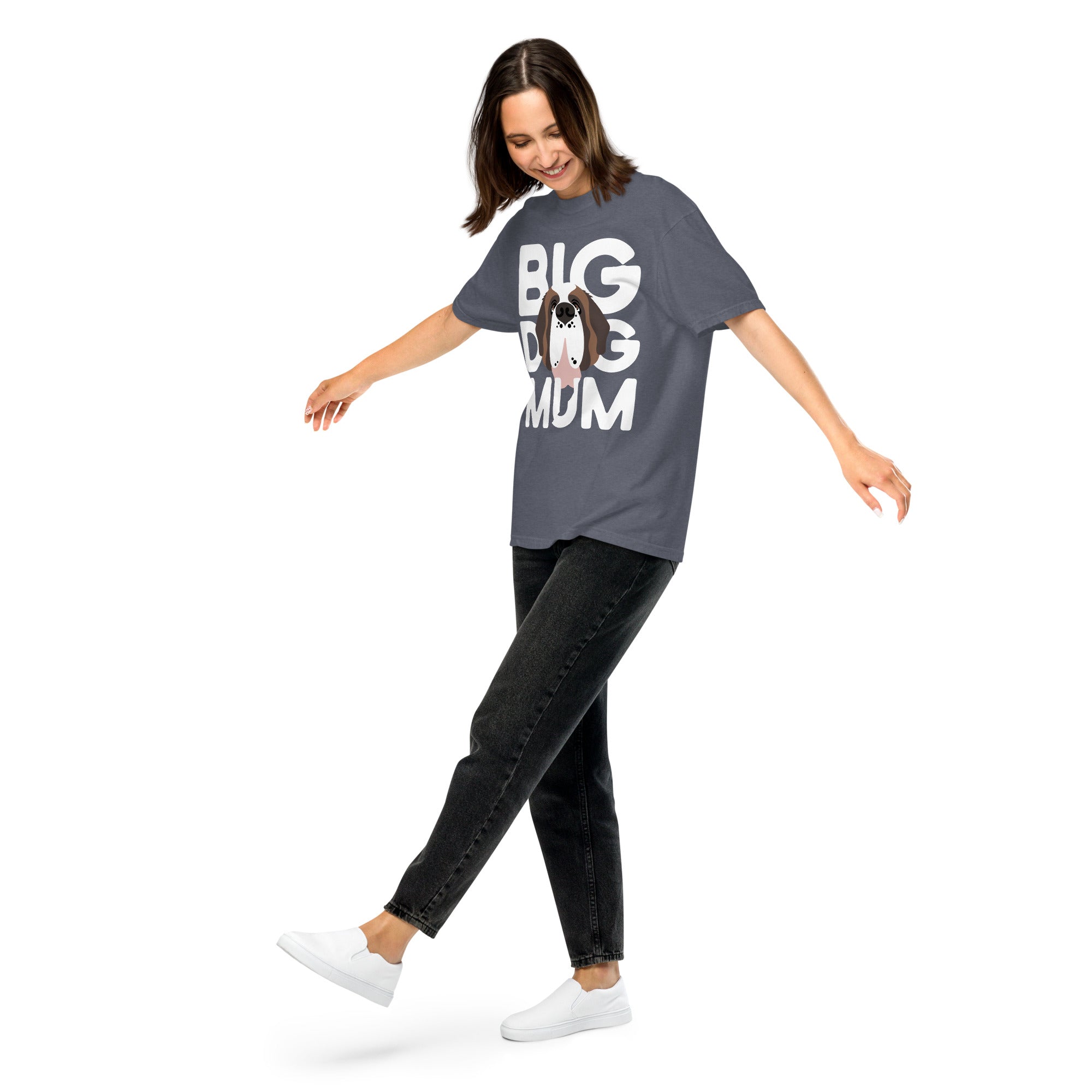 Big Dog Mum Comfort Colors Mid Tones T-Shirt - Lucy + Norman