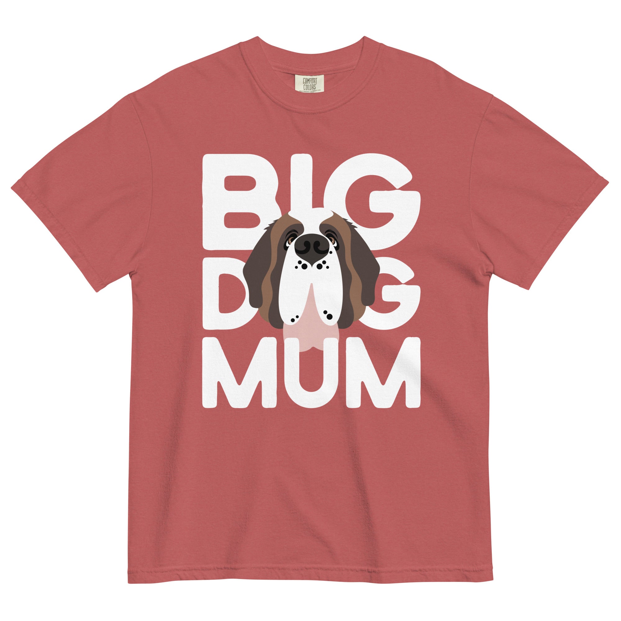 Big Dog Mum Comfort Colors Mid Tones T-Shirt - Lucy + Norman