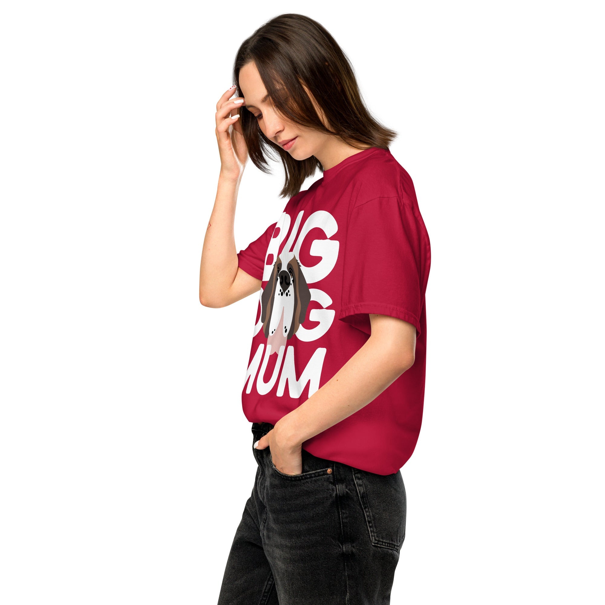 Big Dog Mum Comfort Colors Mid Tones T-Shirt - Lucy + Norman