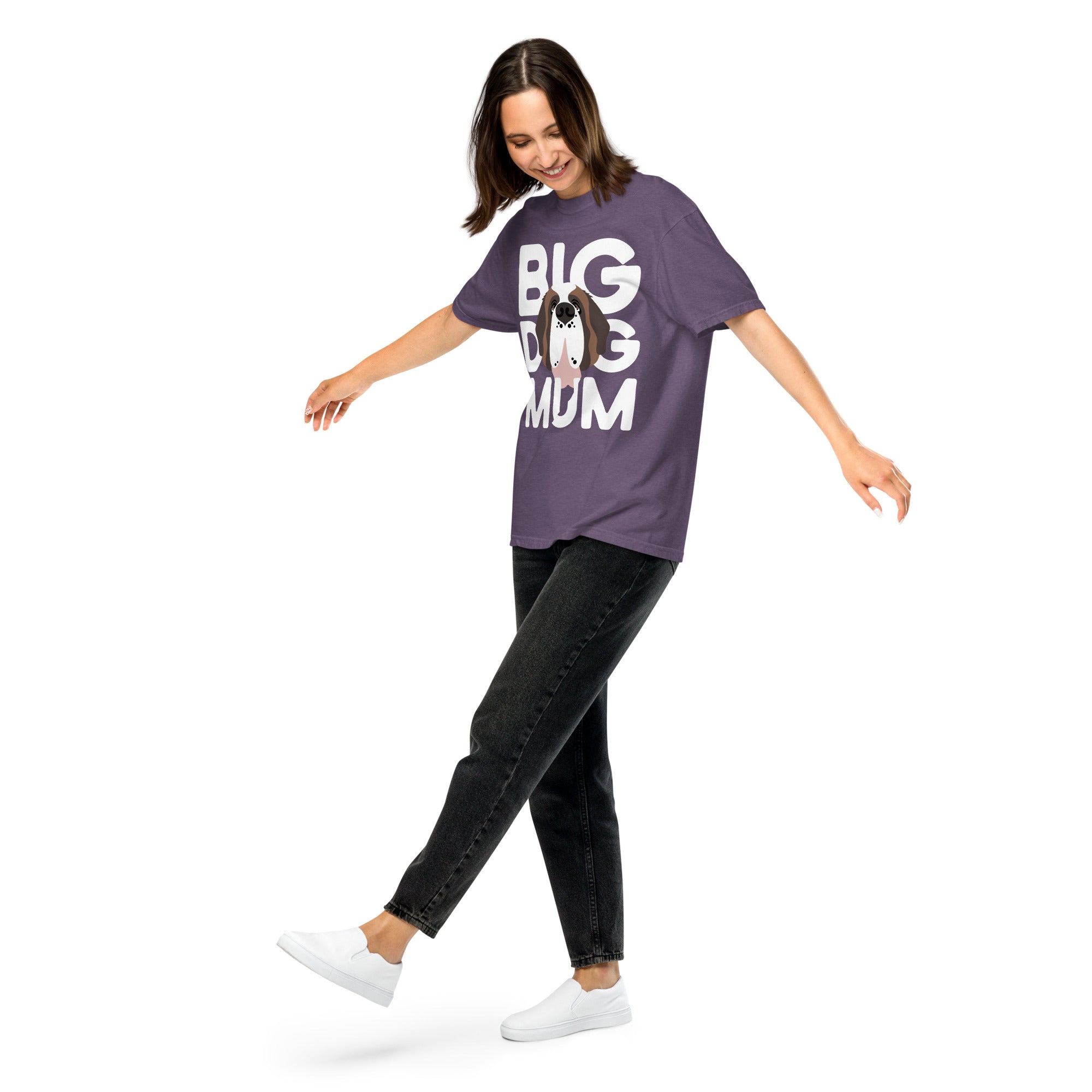Big Dog Mum Comfort Colors Mid Tones T-Shirt - Lucy + Norman