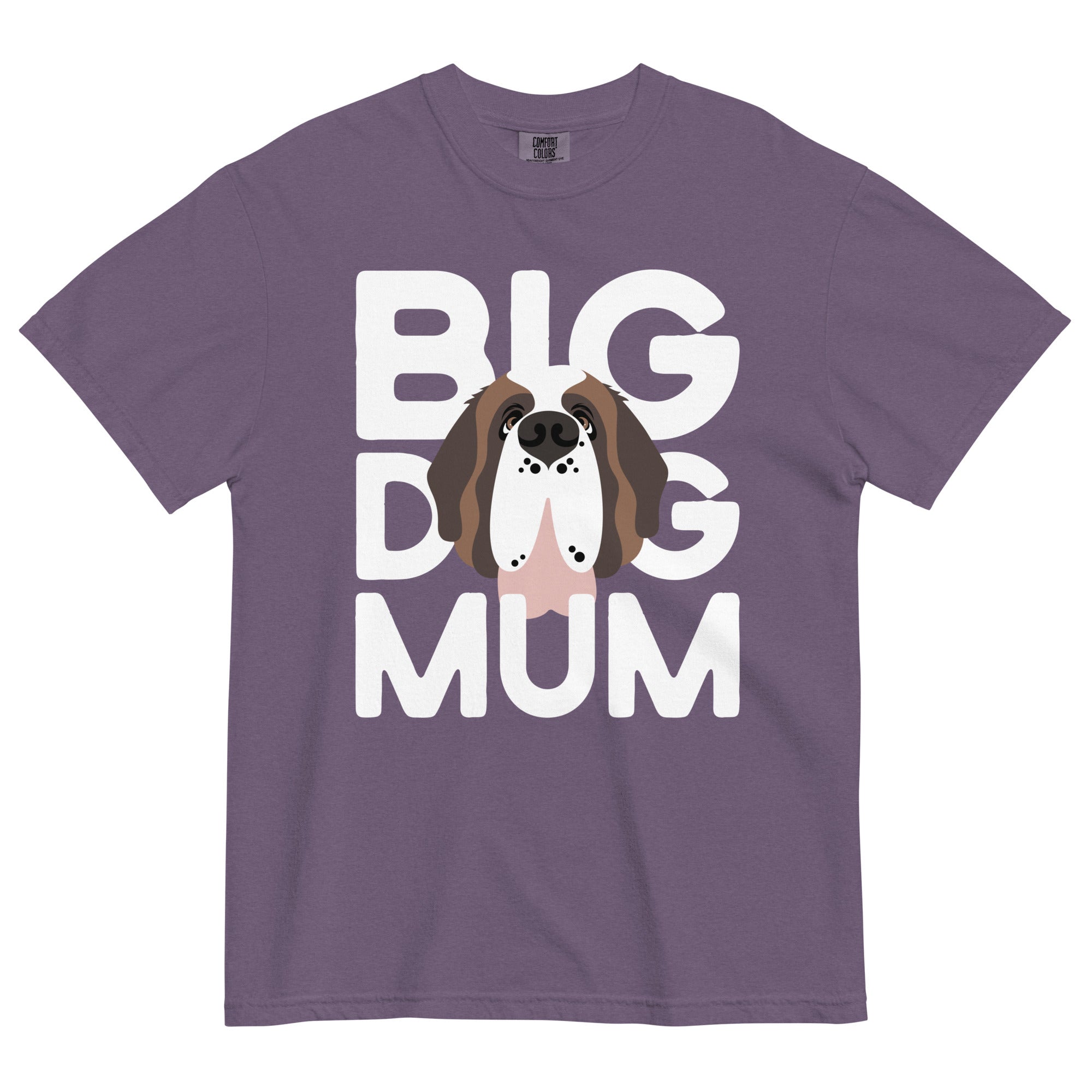 Big Dog Mum Comfort Colors Mid Tones T-Shirt - Lucy + Norman