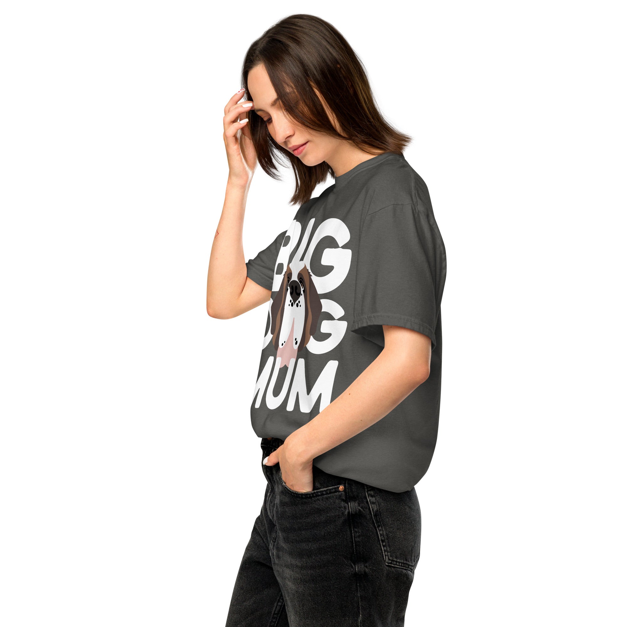 Big Dog Mum Comfort Colors Mid Tones T-Shirt - Lucy + Norman