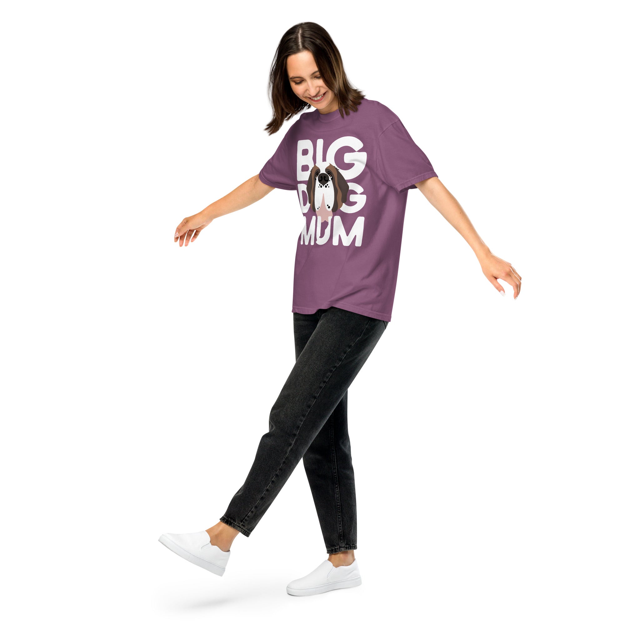 Big Dog Mum Comfort Colors Mid Tones T-Shirt - Lucy + Norman