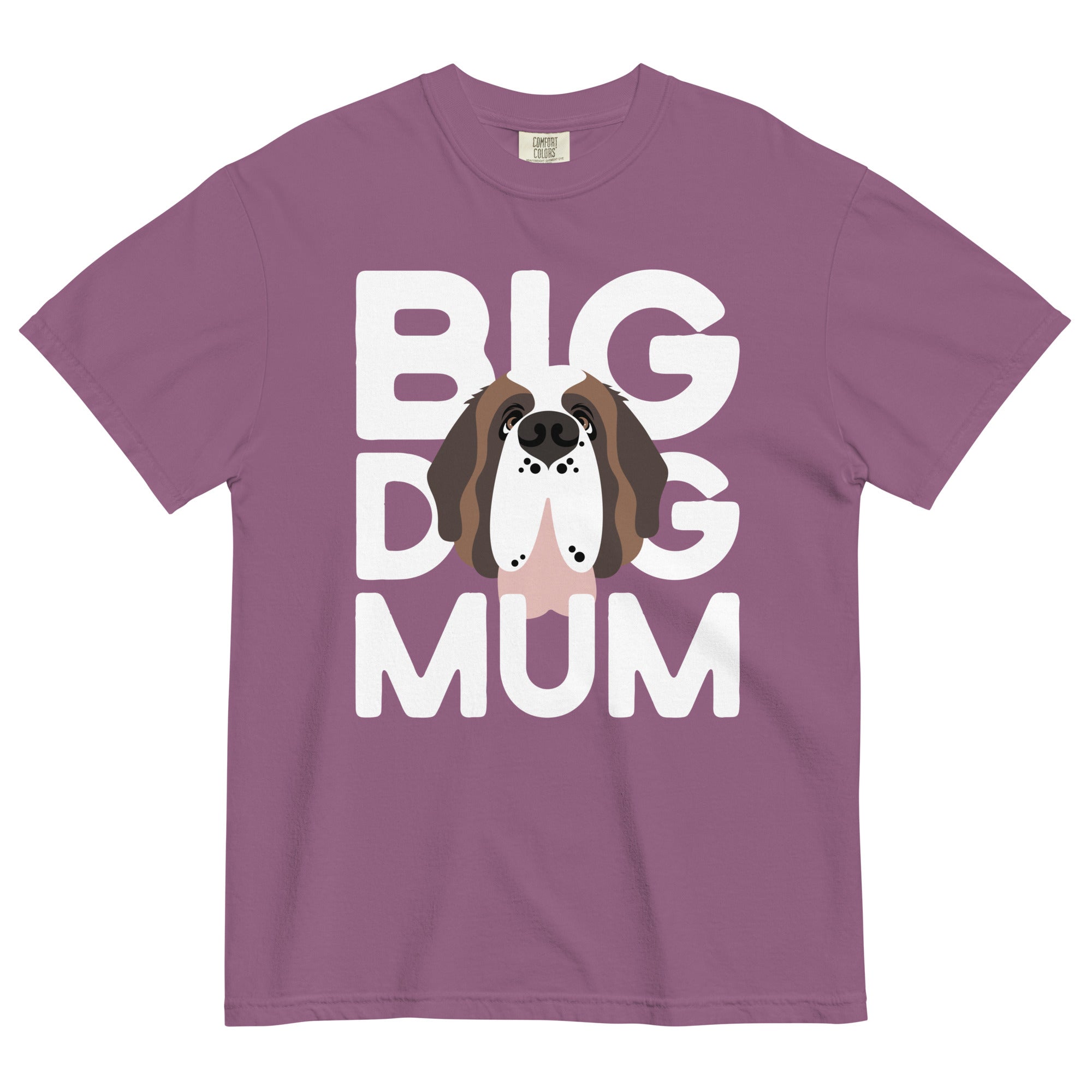Big Dog Mum Comfort Colors Mid Tones T-Shirt - Lucy + Norman