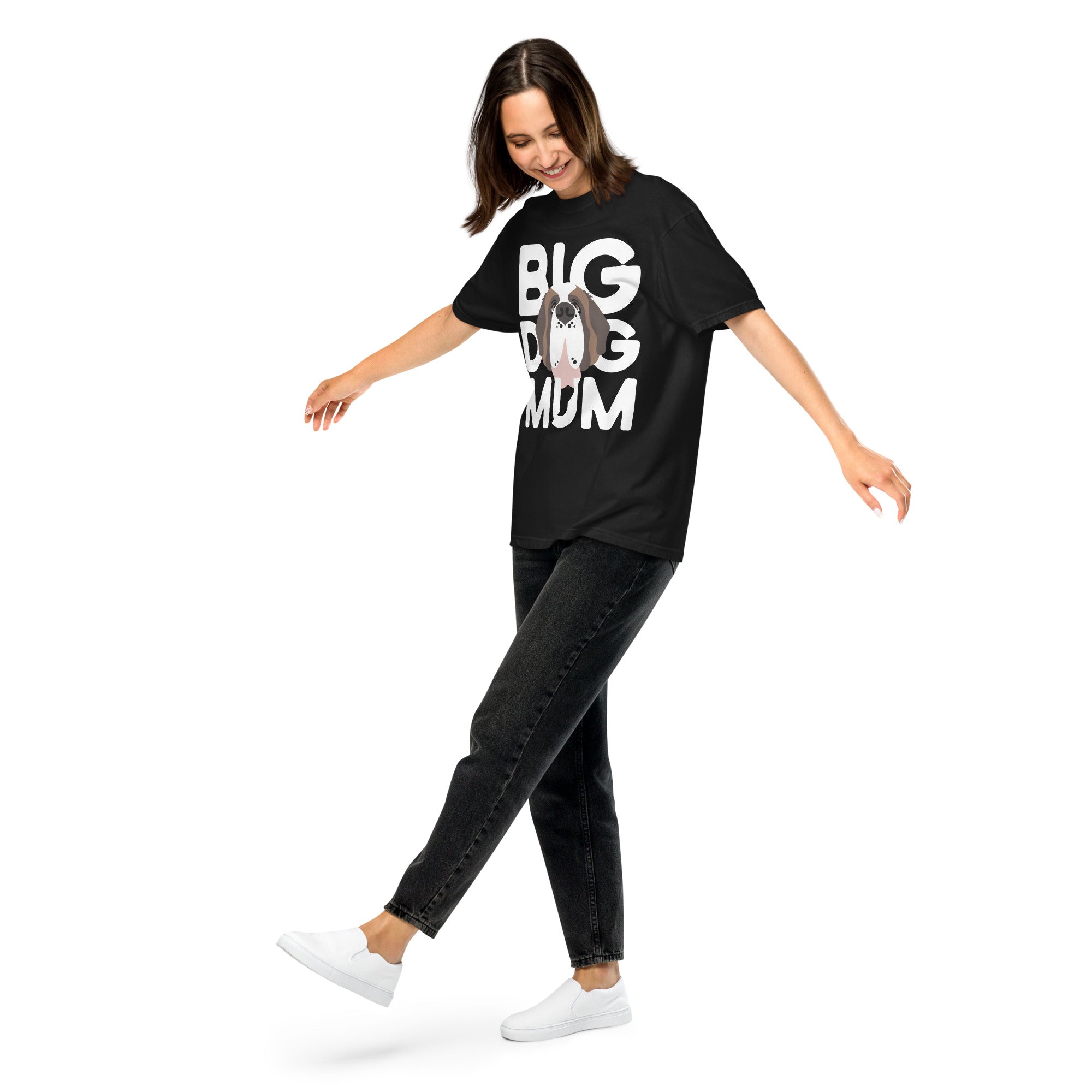 Big Dog Mum Comfort Colors Mid Tones T-Shirt - Lucy + Norman
