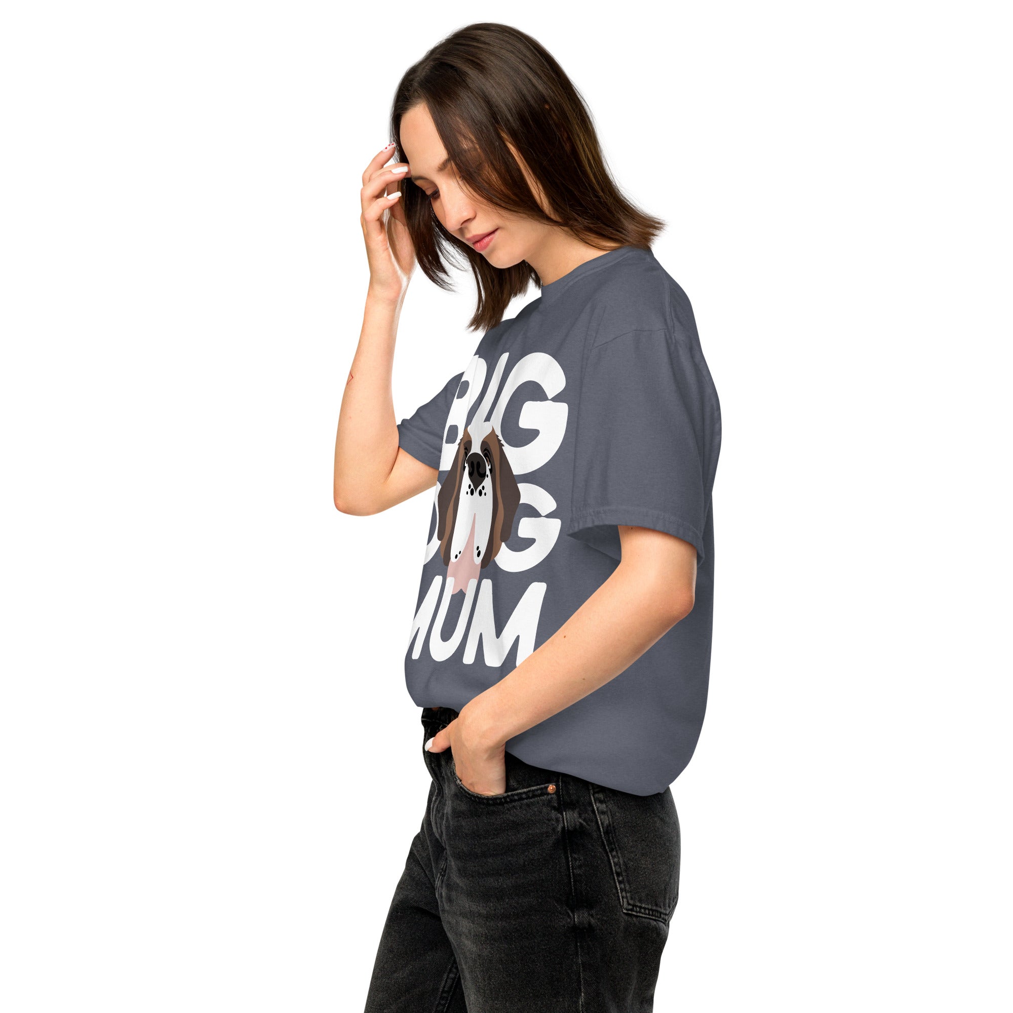 Big Dog Mum Comfort Colors Mid Tones T-Shirt - Lucy + Norman