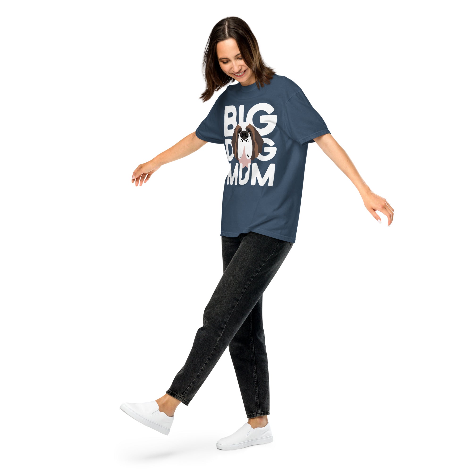 Big Dog Mum Comfort Colors Mid Tones T-Shirt - Lucy + Norman