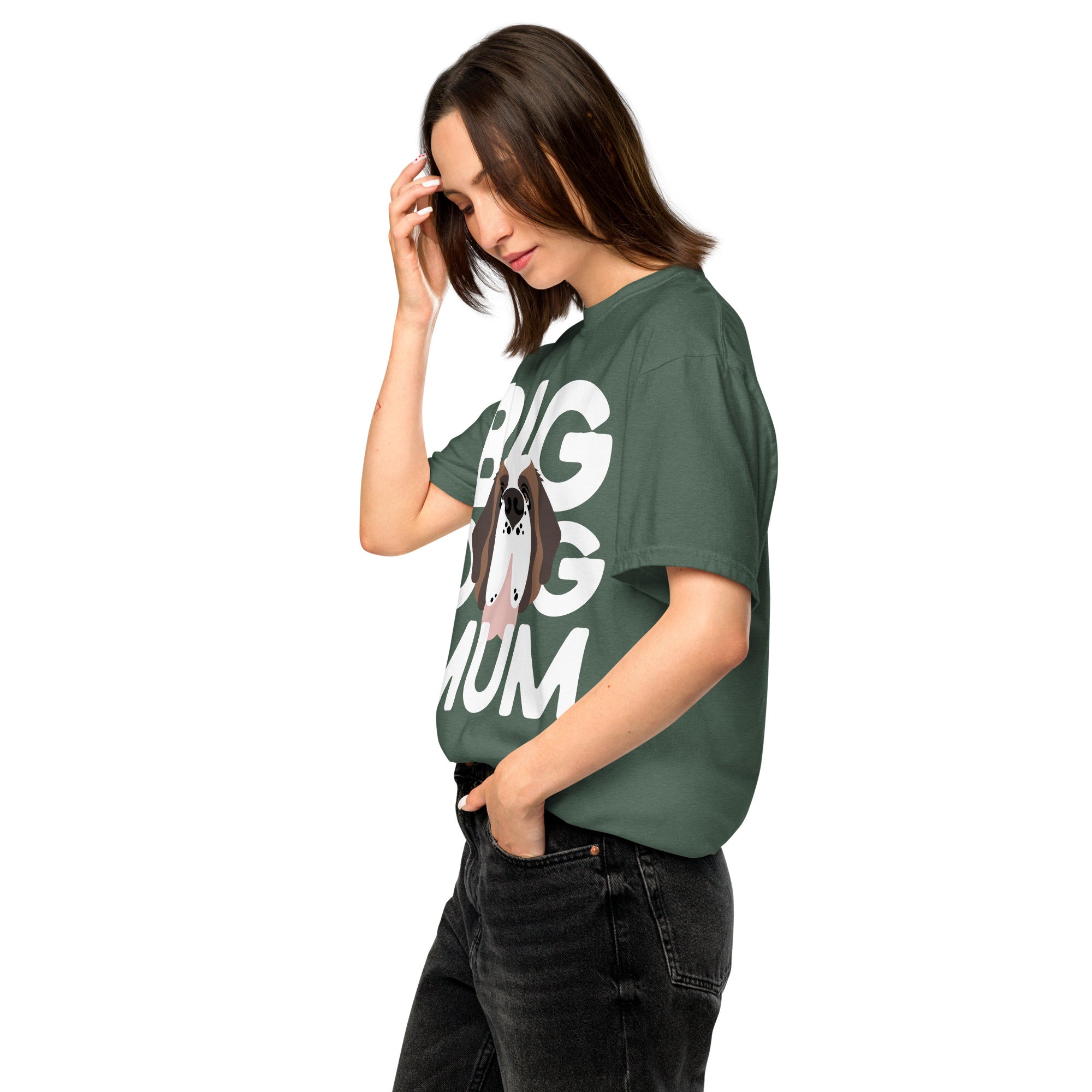 Big Dog Mum Comfort Colors Mid Tones T-Shirt - Lucy + Norman