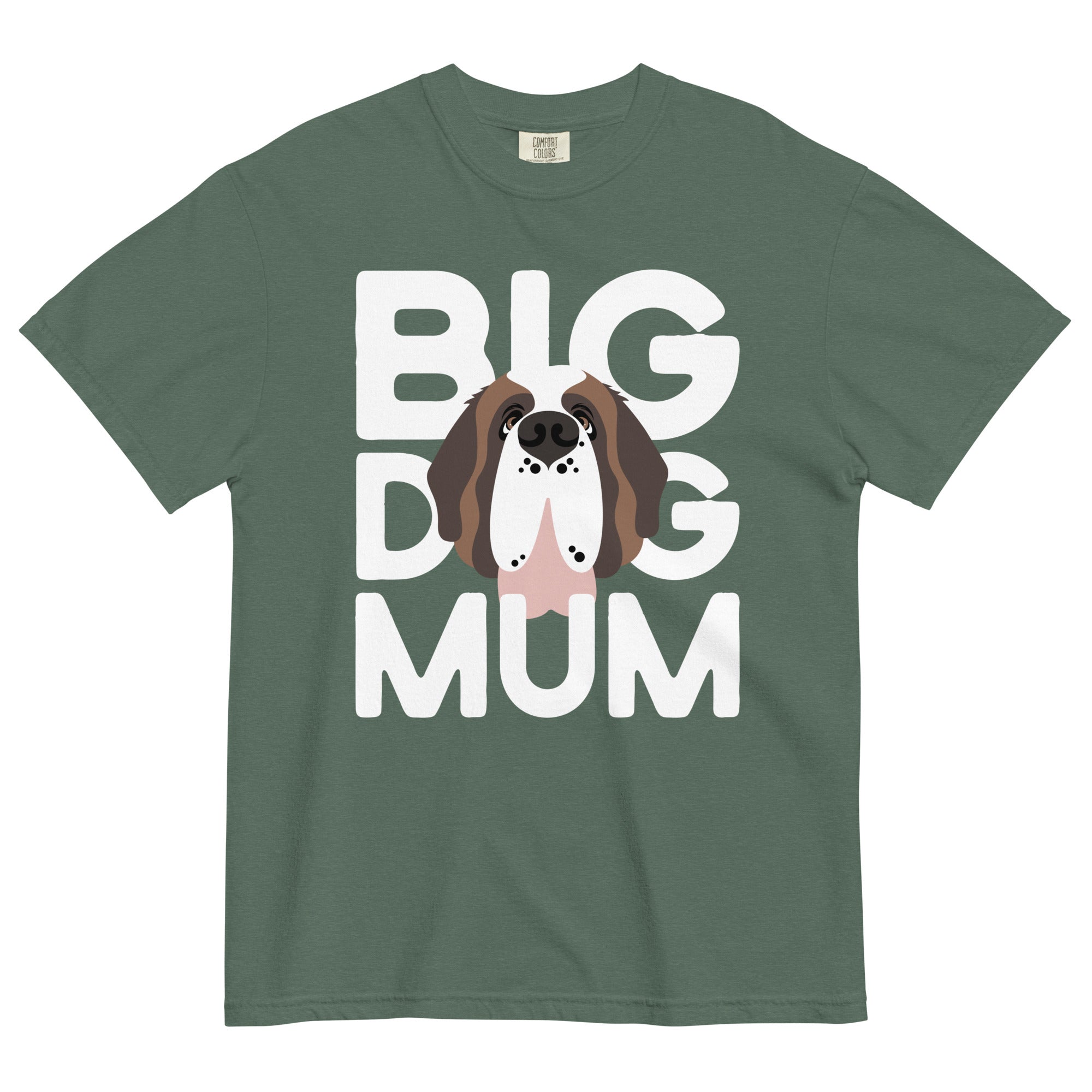 Big Dog Mum Comfort Colors Mid Tones T-Shirt - Lucy + Norman