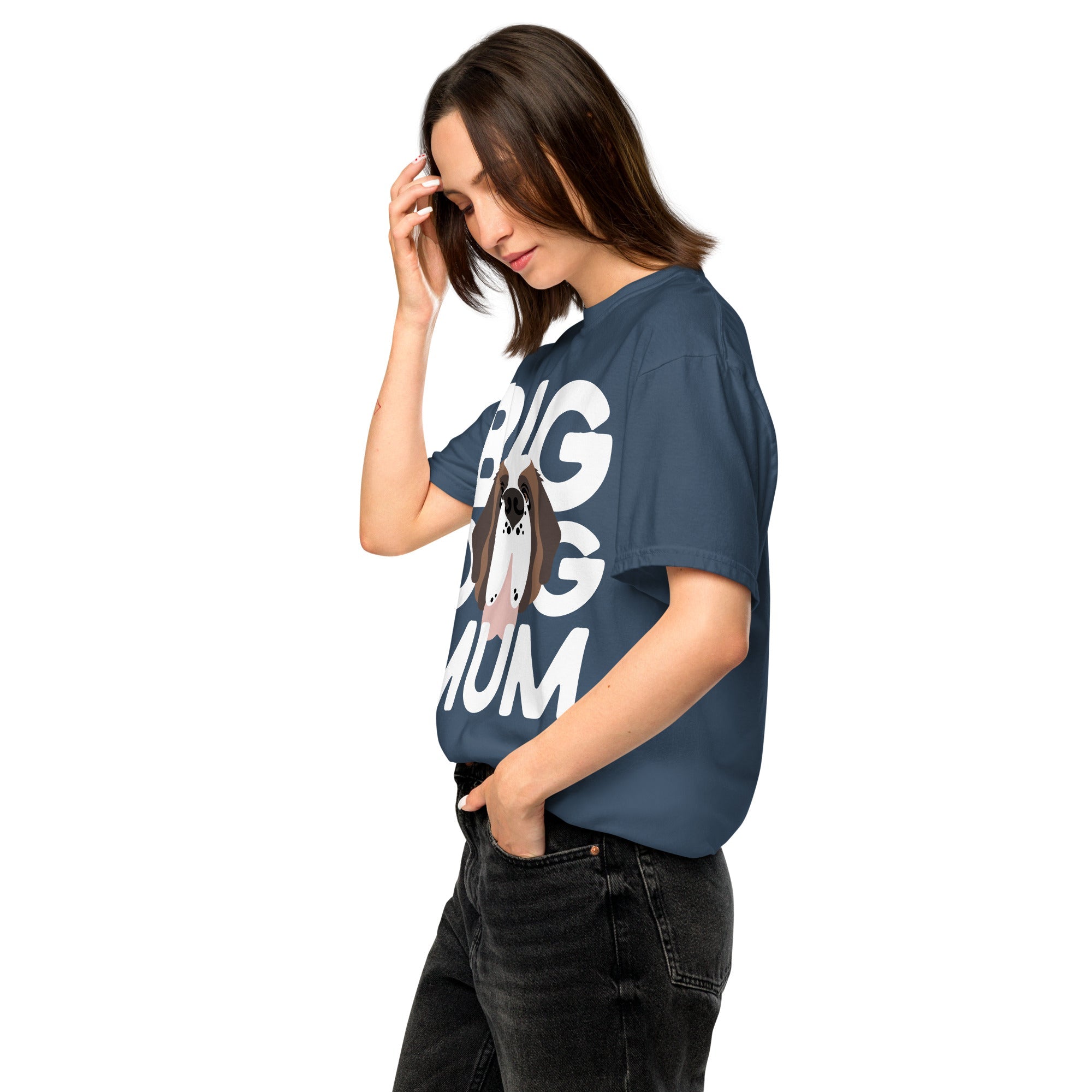 Big Dog Mum Comfort Colors Mid Tones T-Shirt - Lucy + Norman