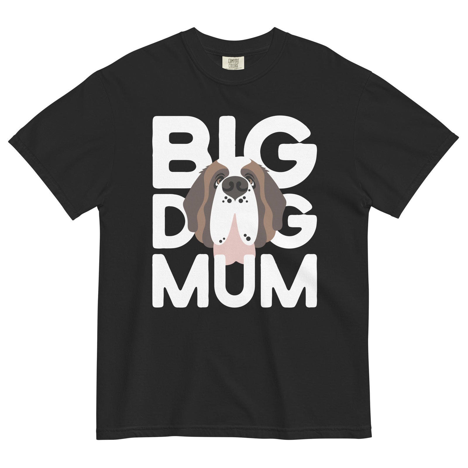 Big Dog Mum Comfort Colors Mid Tones T-Shirt - Lucy + Norman