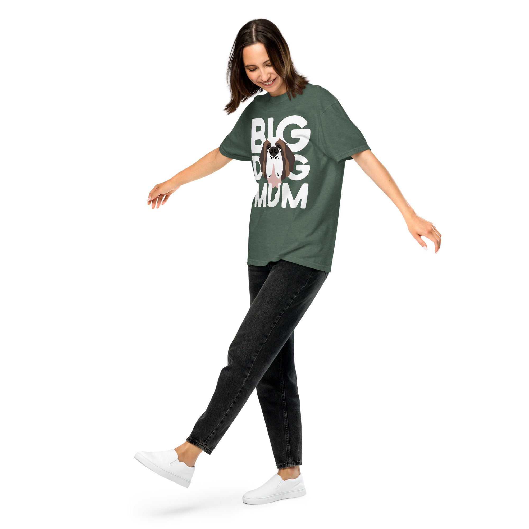 Big Dog Mum Comfort Colors Mid Tones T-Shirt - Lucy + Norman