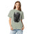 Bigfoot Scaredy Saint Bernard Selfie T-Shirt - Lucy + Norman