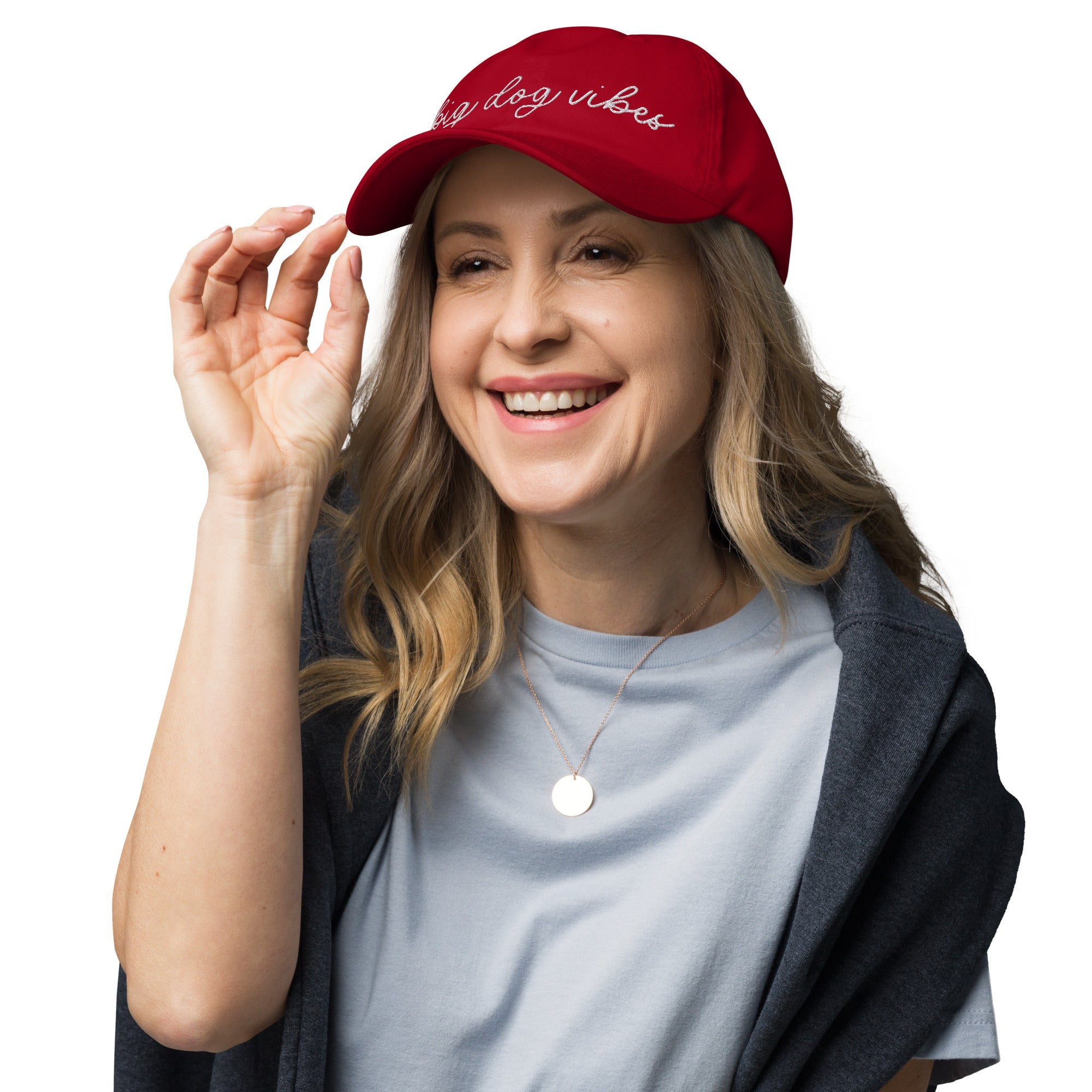 Choose Your Phrase Saint Bernard Dog Embroidered Dad Hat - Lucy + Norman