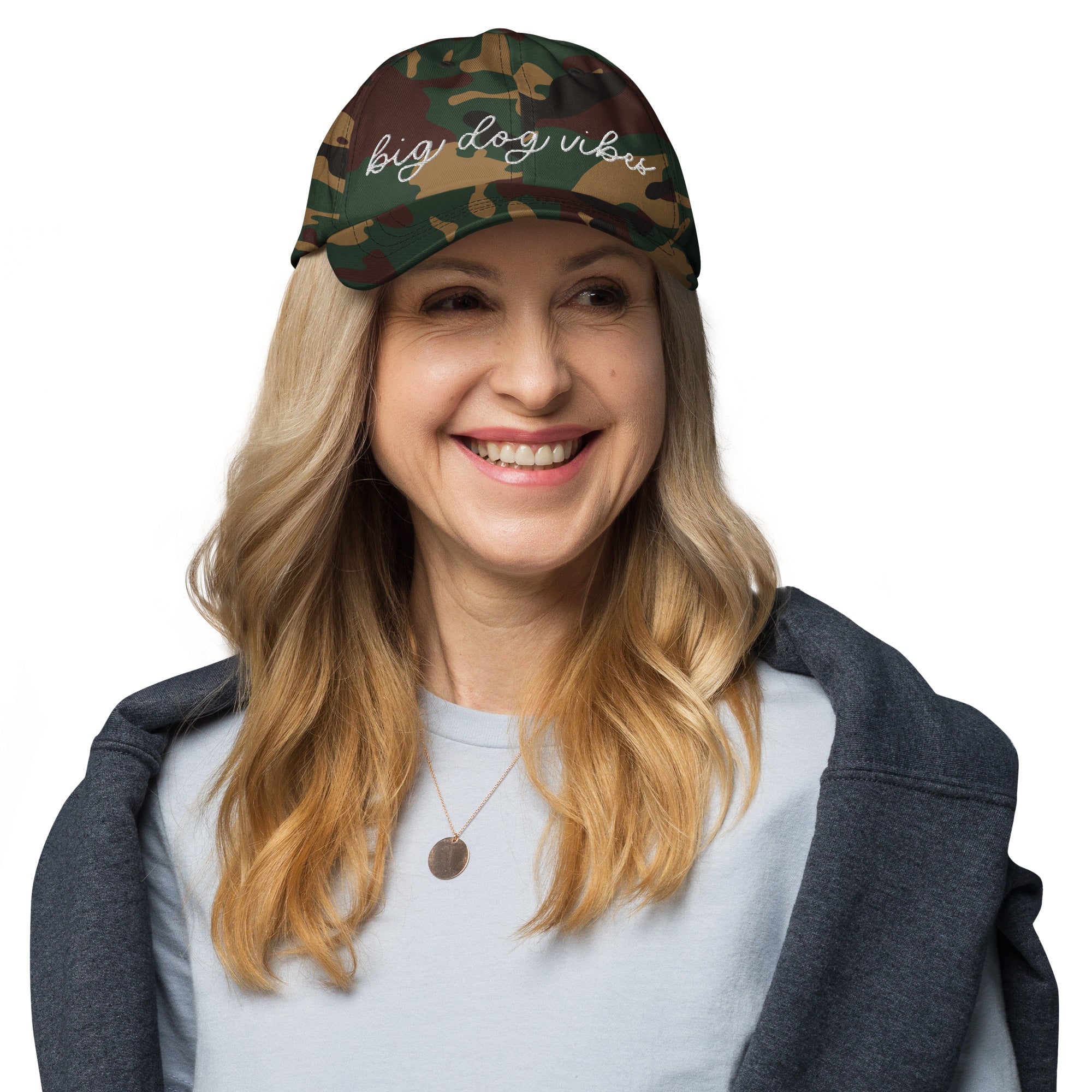Choose Your Phrase Saint Bernard Dog Embroidered Dad Hat - Lucy + Norman