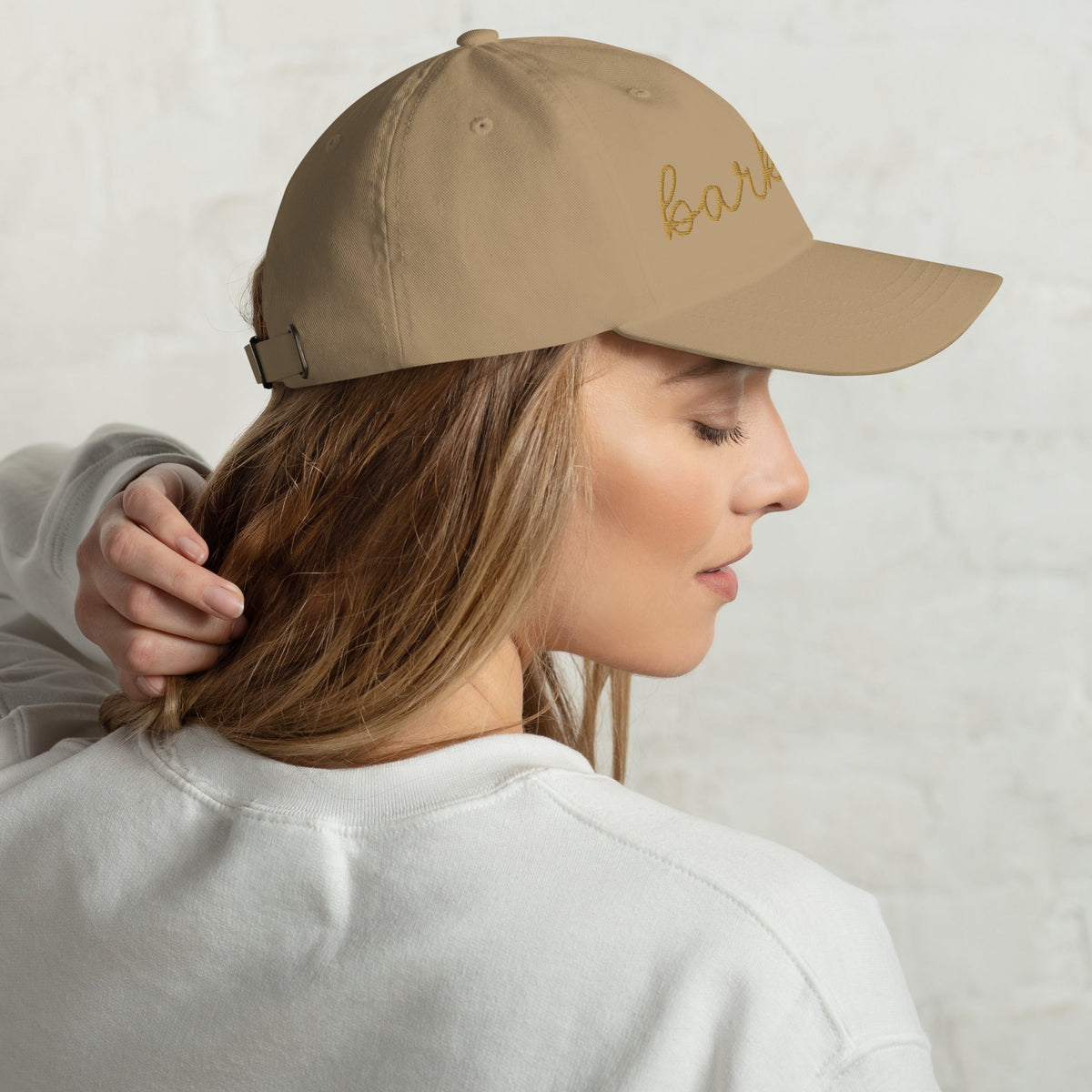Choose Your Phrase Saint Bernard Dog Embroidered Dad Hat - Lucy + Norman