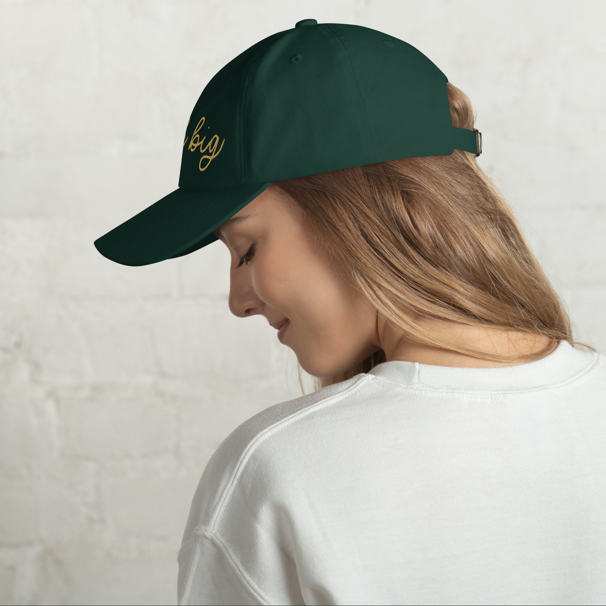 Choose Your Phrase Saint Bernard Dog Embroidered Dad Hat - Lucy + Norman