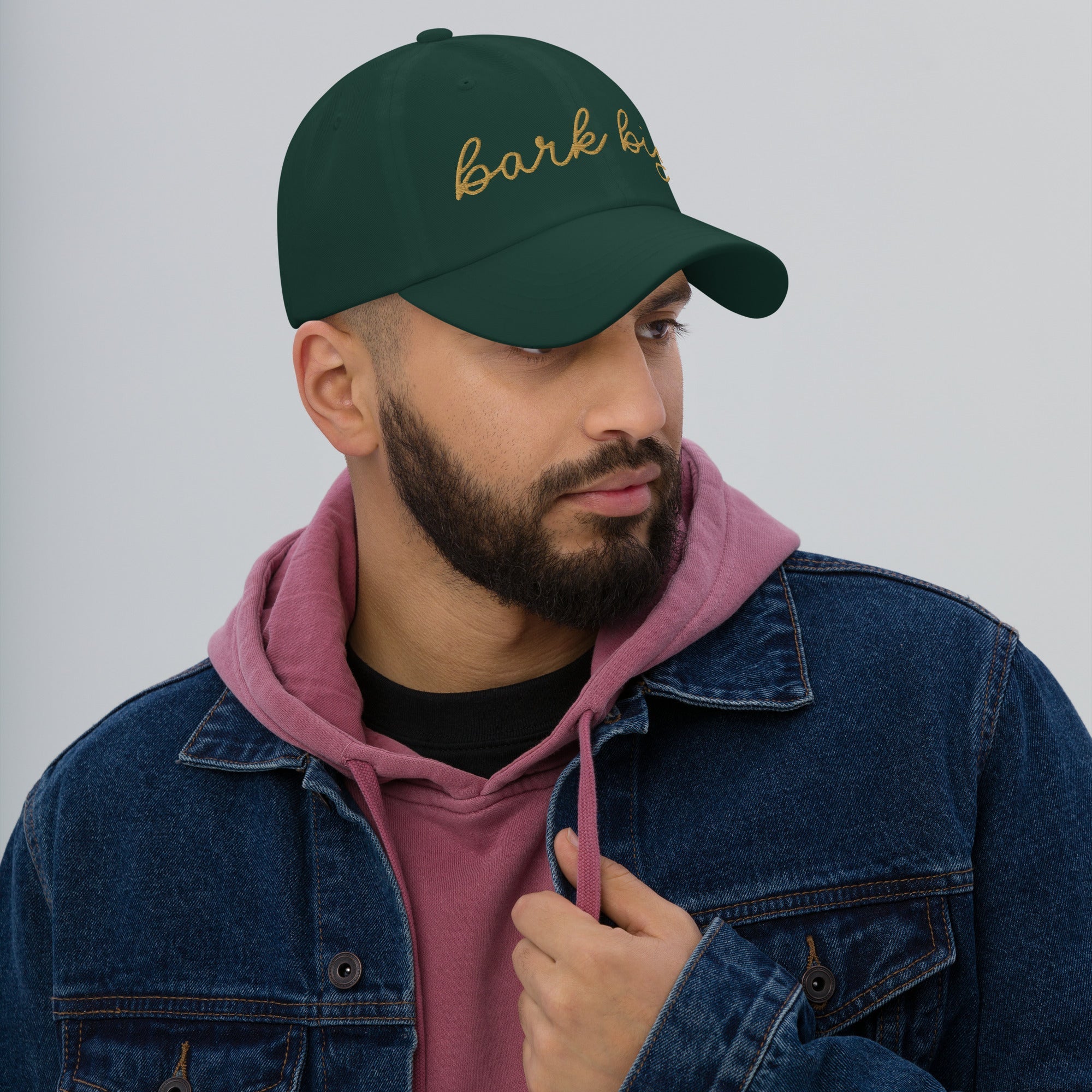 Choose Your Phrase Saint Bernard Dog Embroidered Dad Hat - Lucy + Norman