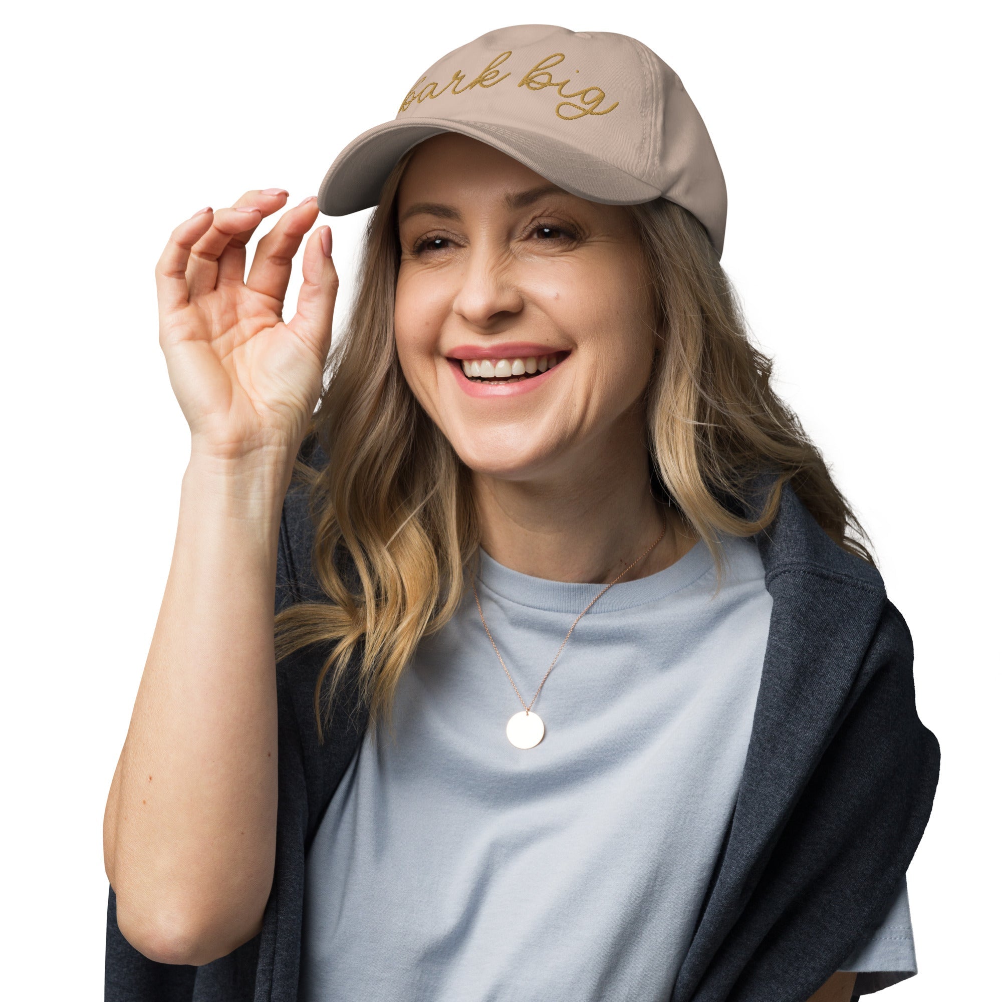 Choose Your Phrase Saint Bernard Dog Embroidered Dad Hat - Lucy + Norman