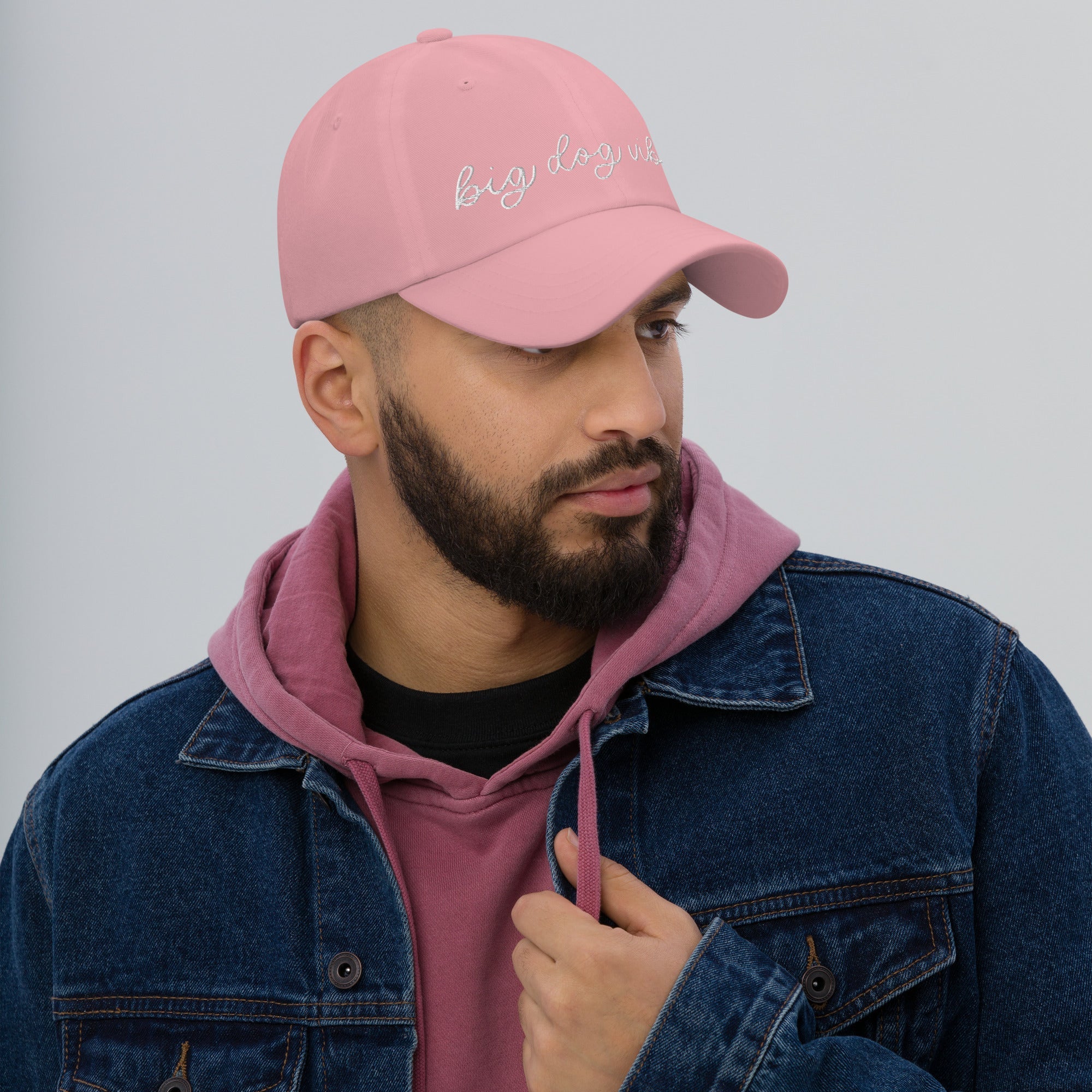 Choose Your Phrase Saint Bernard Dog Embroidered Dad Hat - Lucy + Norman