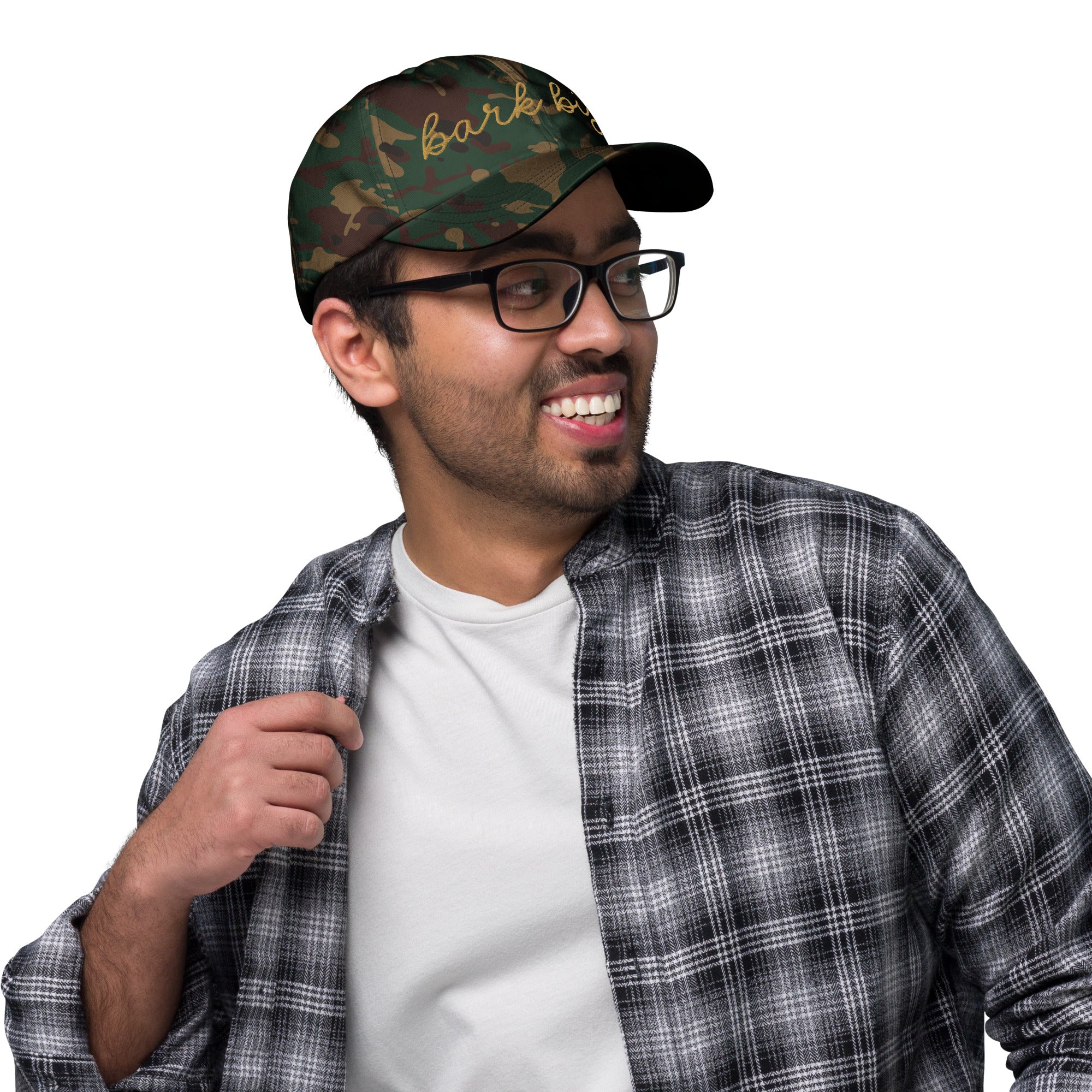 Choose Your Phrase Saint Bernard Dog Embroidered Dad Hat - Lucy + Norman