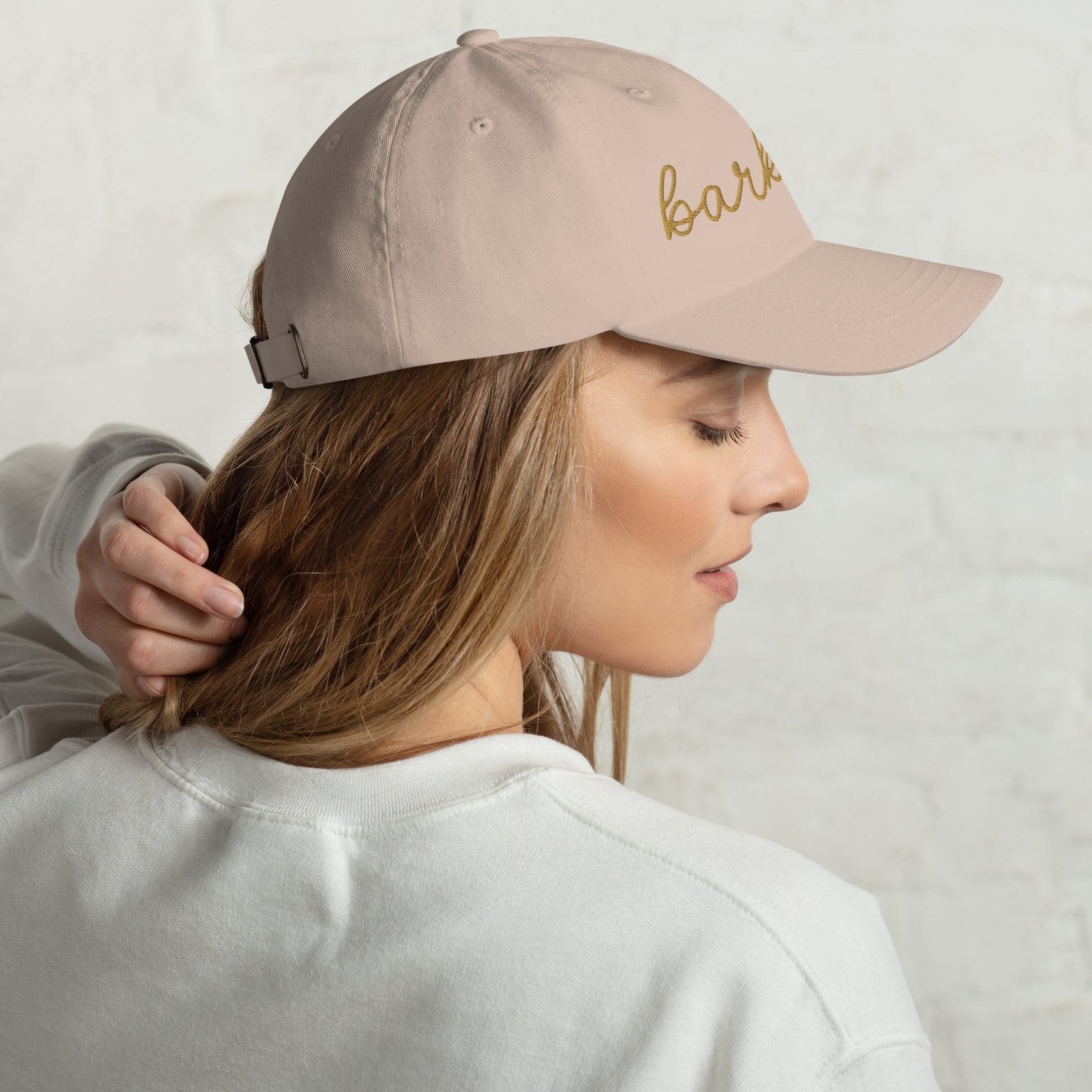 Choose Your Phrase Saint Bernard Dog Embroidered Dad Hat - Lucy + Norman