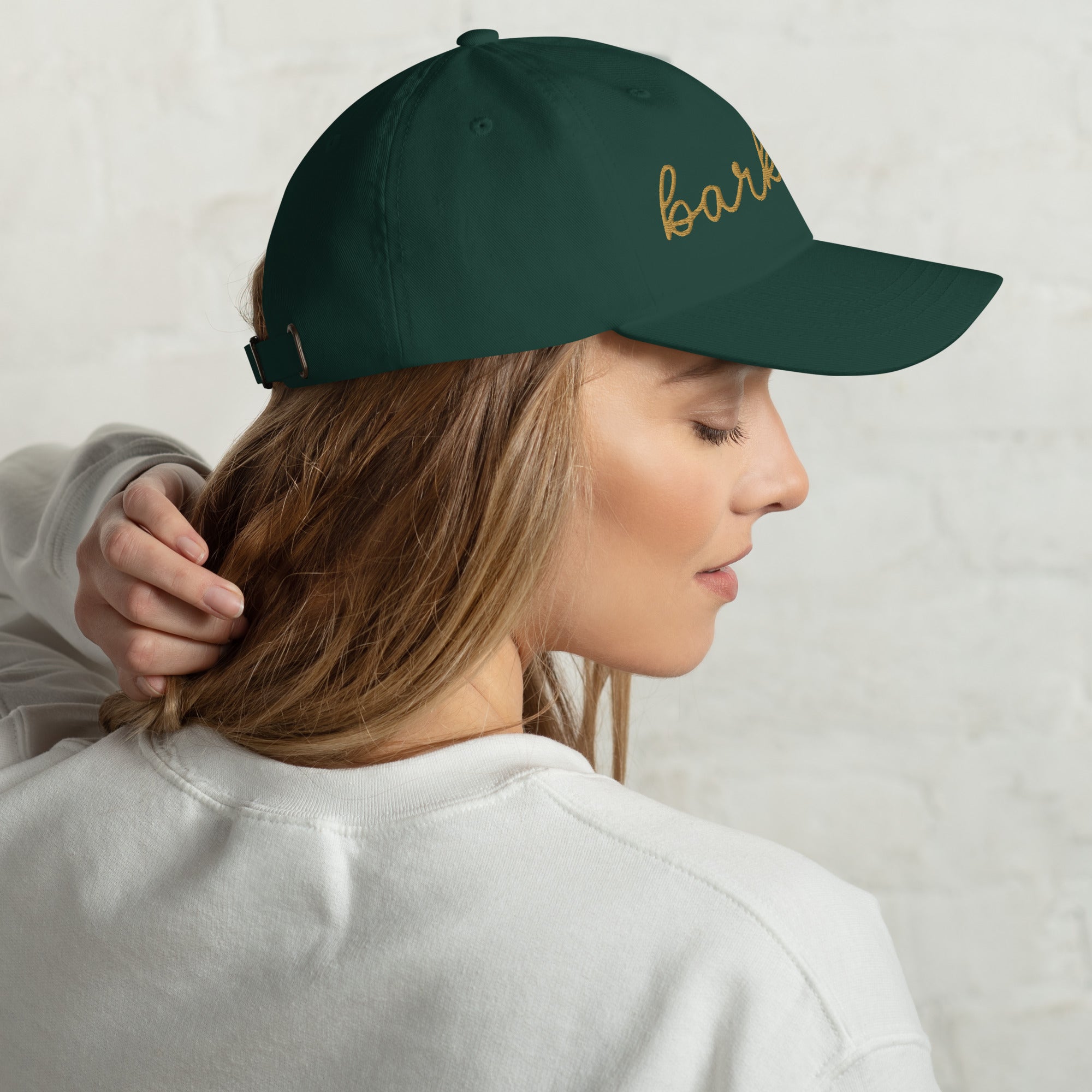 Choose Your Phrase Saint Bernard Dog Embroidered Dad Hat - Lucy + Norman