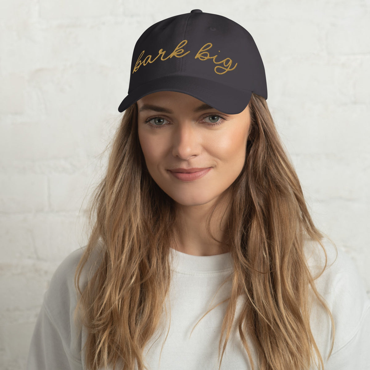 Choose Your Phrase Saint Bernard Dog Embroidered Dad Hat - Lucy + Norman