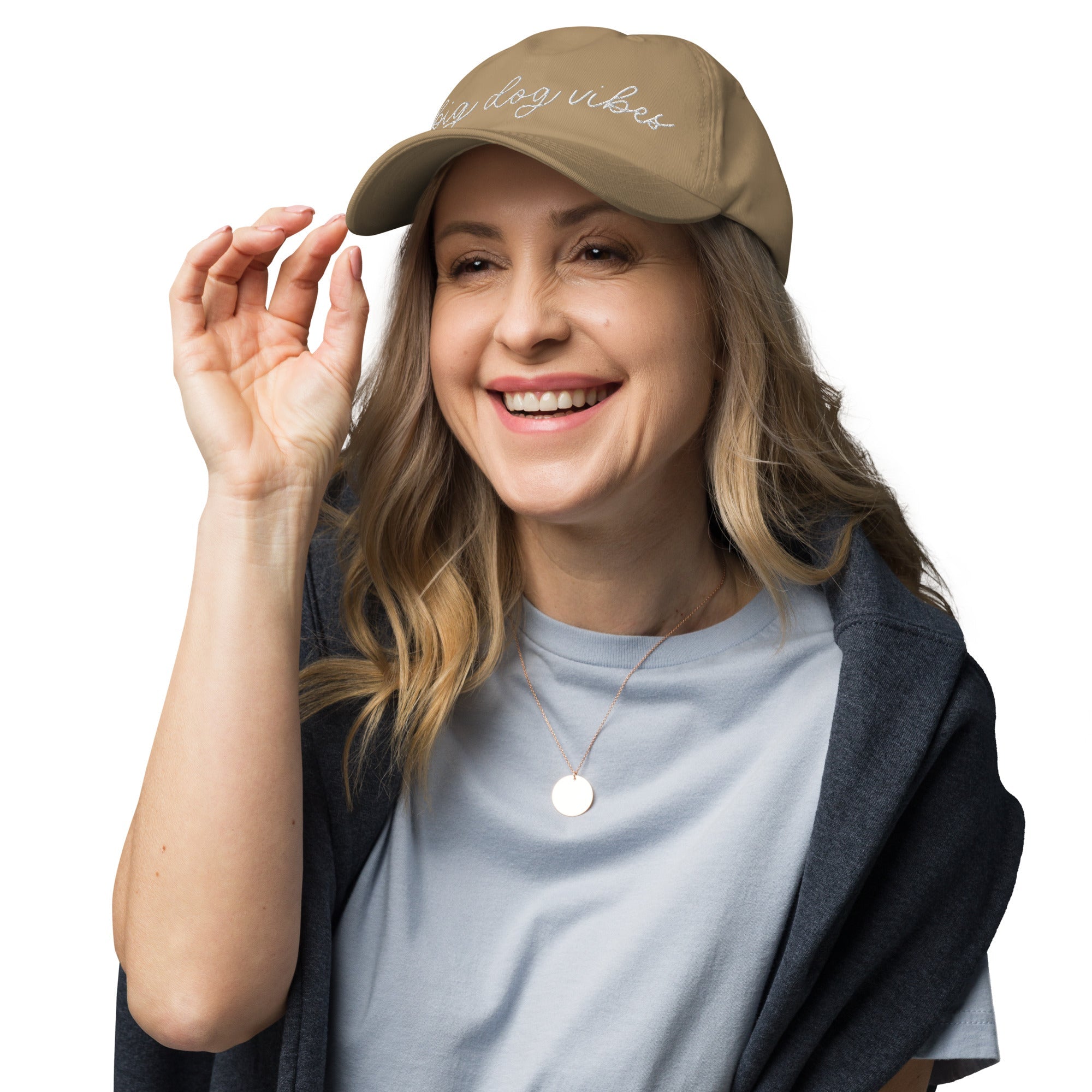 Choose Your Phrase Saint Bernard Dog Embroidered Dad Hat - Lucy + Norman