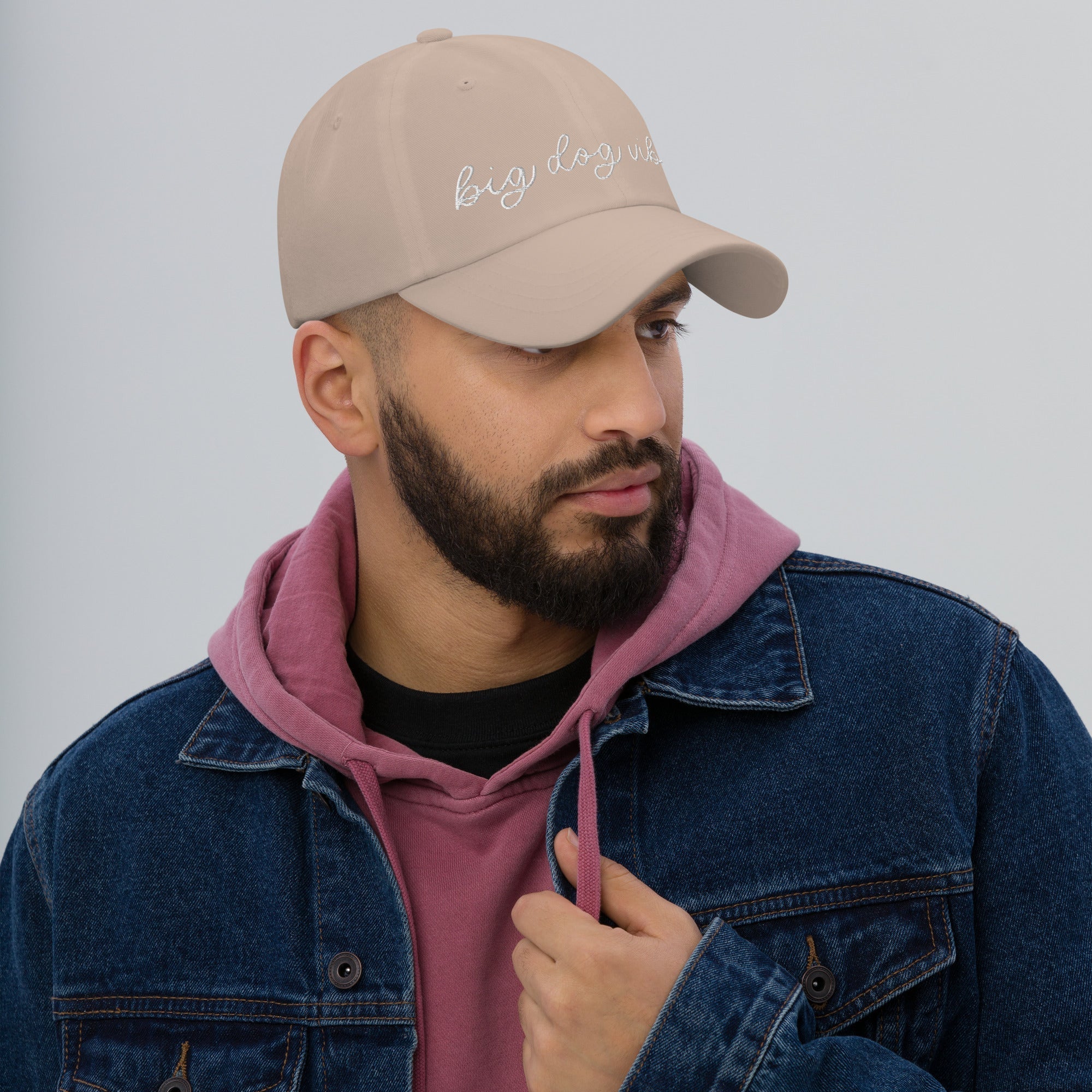 Choose Your Phrase Saint Bernard Dog Embroidered Dad Hat - Lucy + Norman