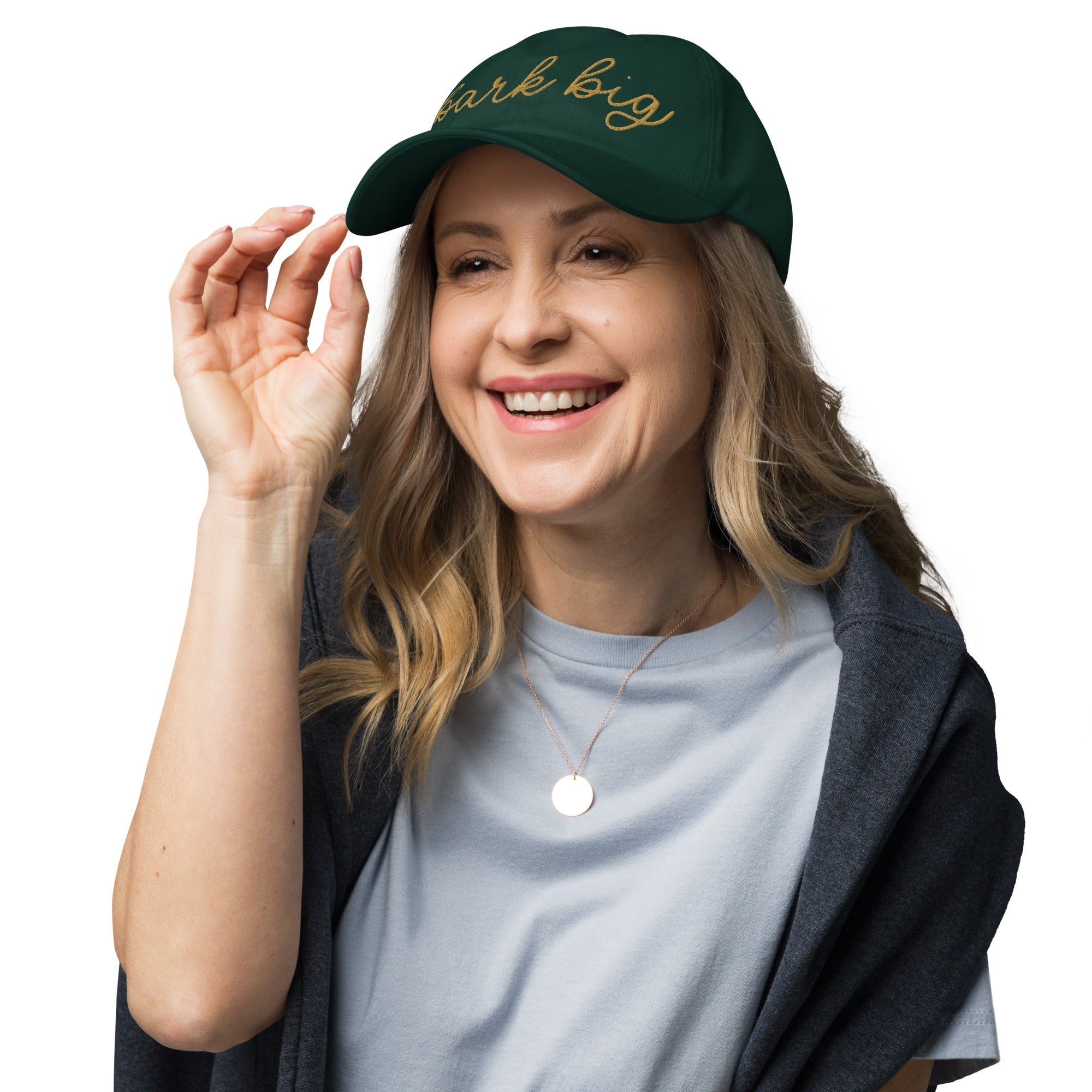 Choose Your Phrase Saint Bernard Dog Embroidered Dad Hat - Lucy + Norman