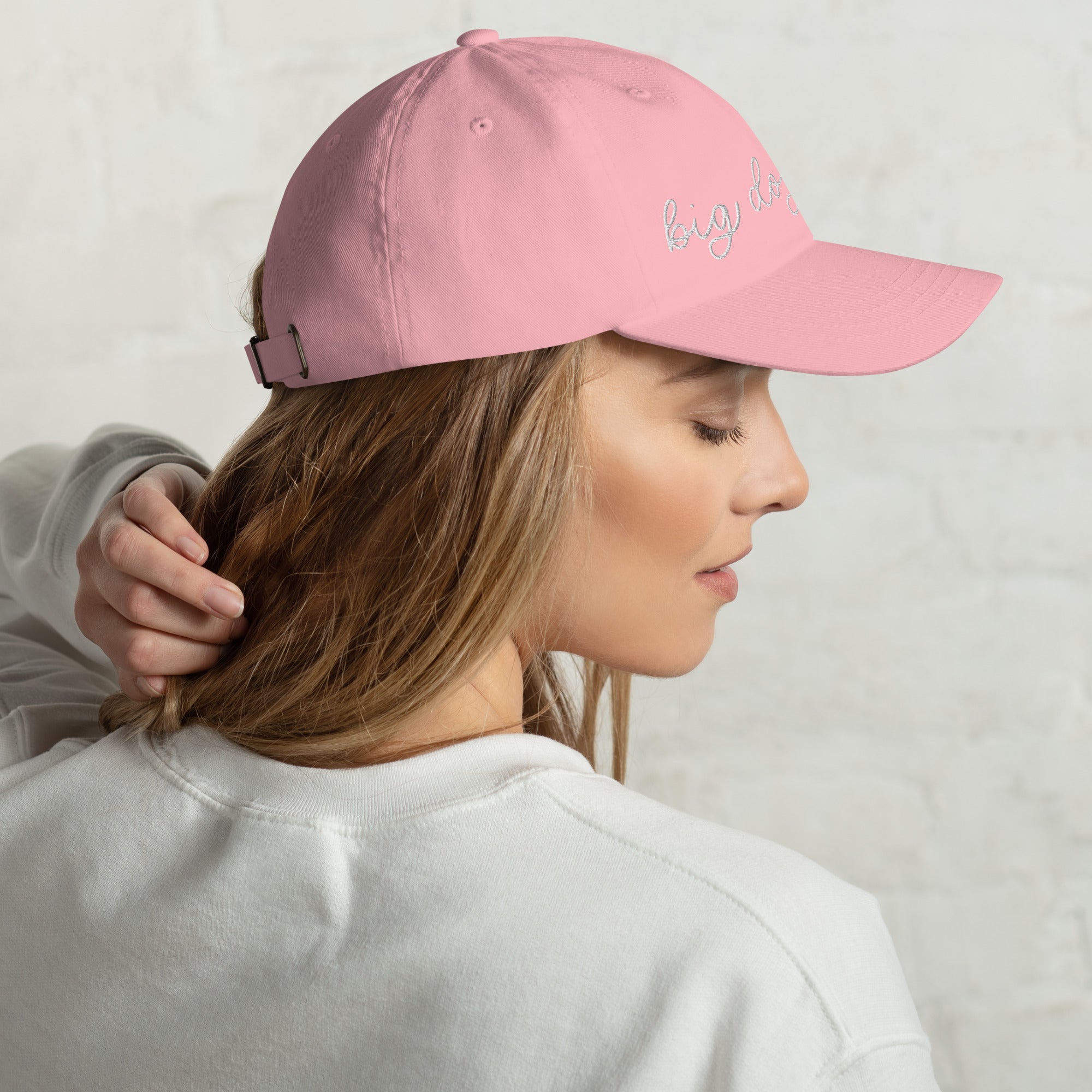 Choose Your Phrase Saint Bernard Dog Embroidered Dad Hat - Lucy + Norman