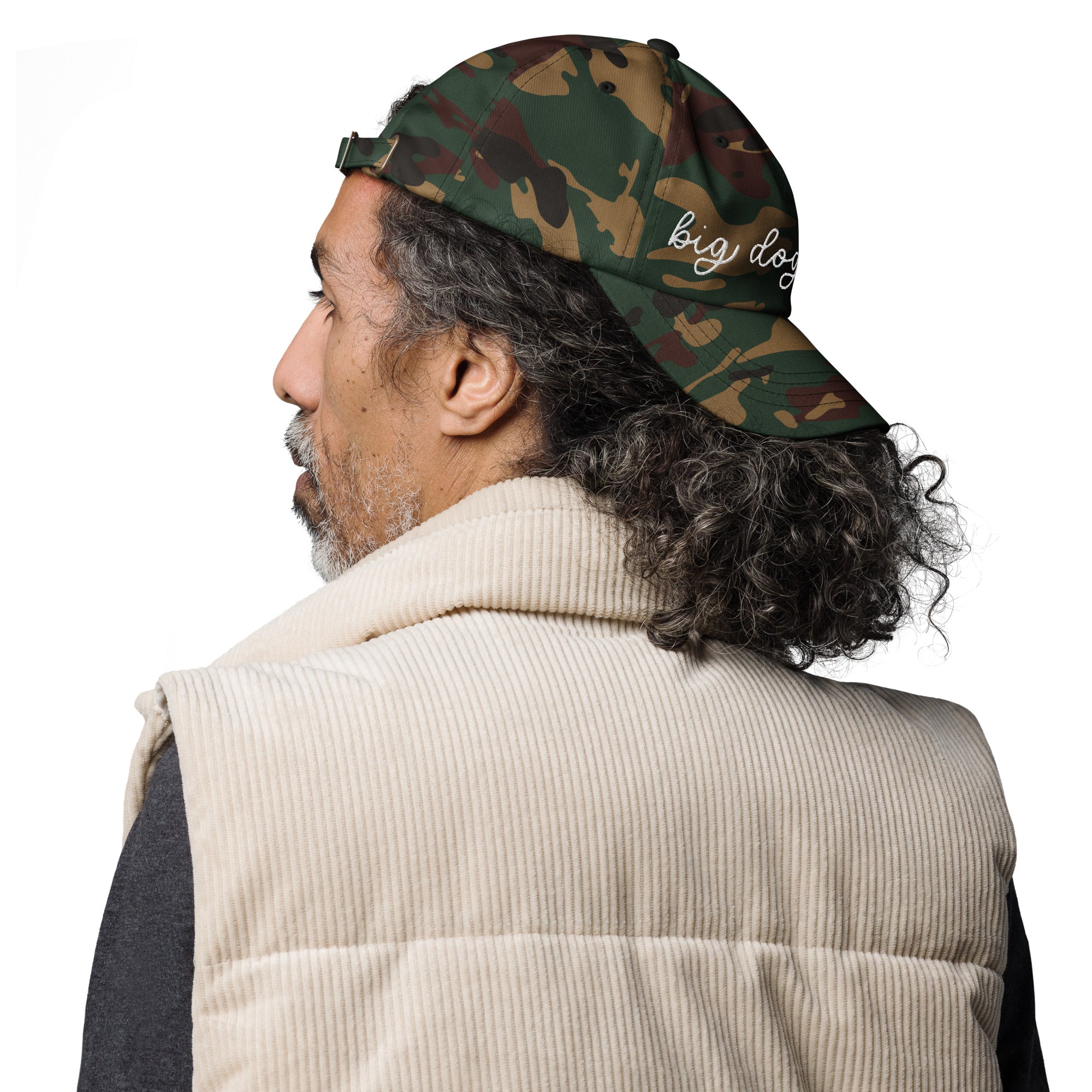 Choose Your Phrase Saint Bernard Dog Embroidered Dad Hat - Lucy + Norman