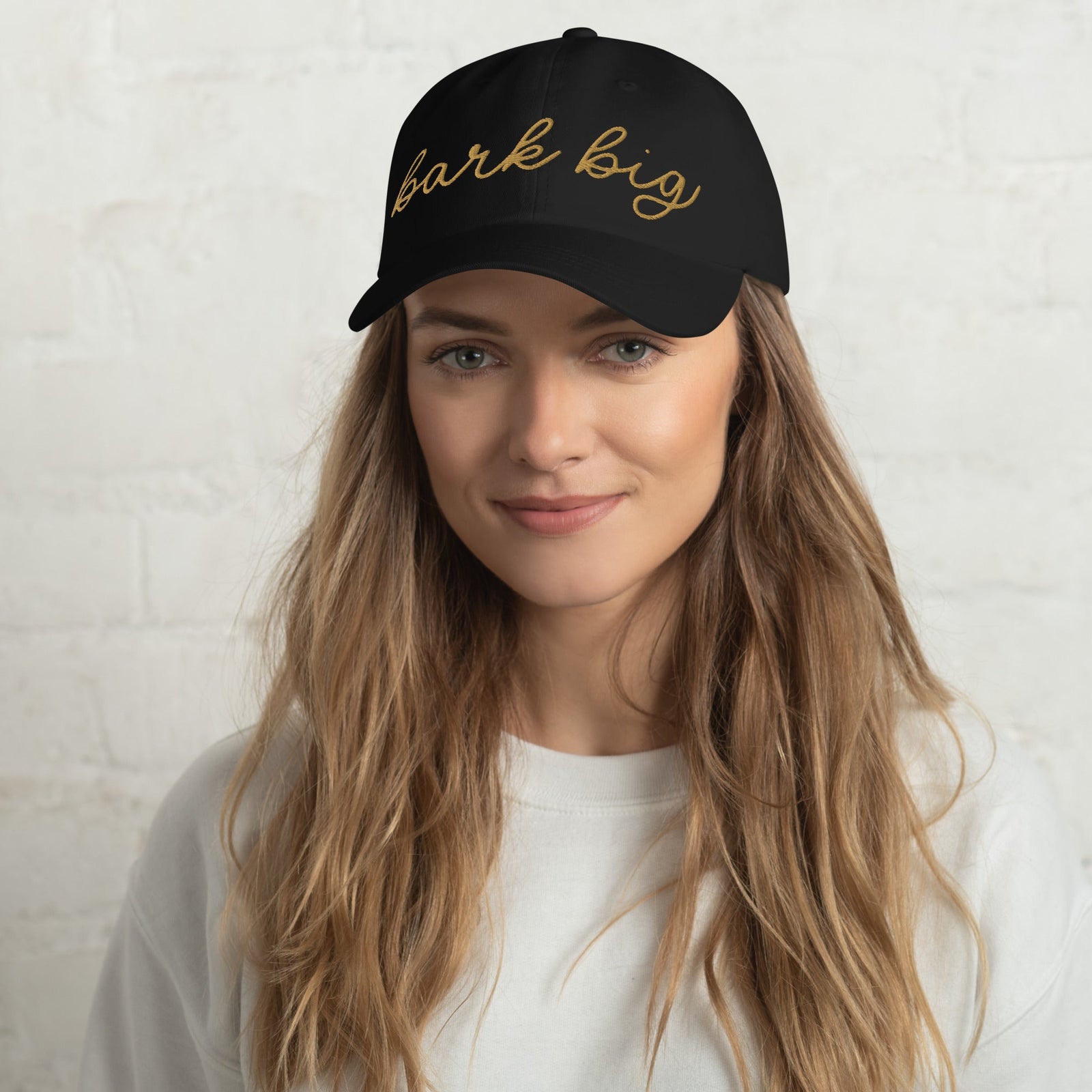 Choose Your Phrase Saint Bernard Dog Embroidered Dad Hat - Lucy + Norman