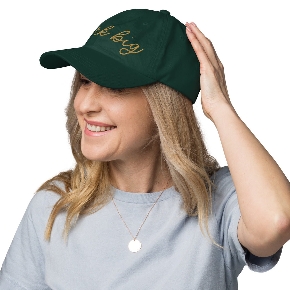 Choose Your Phrase Saint Bernard Dog Embroidered Dad Hat - Lucy + Norman