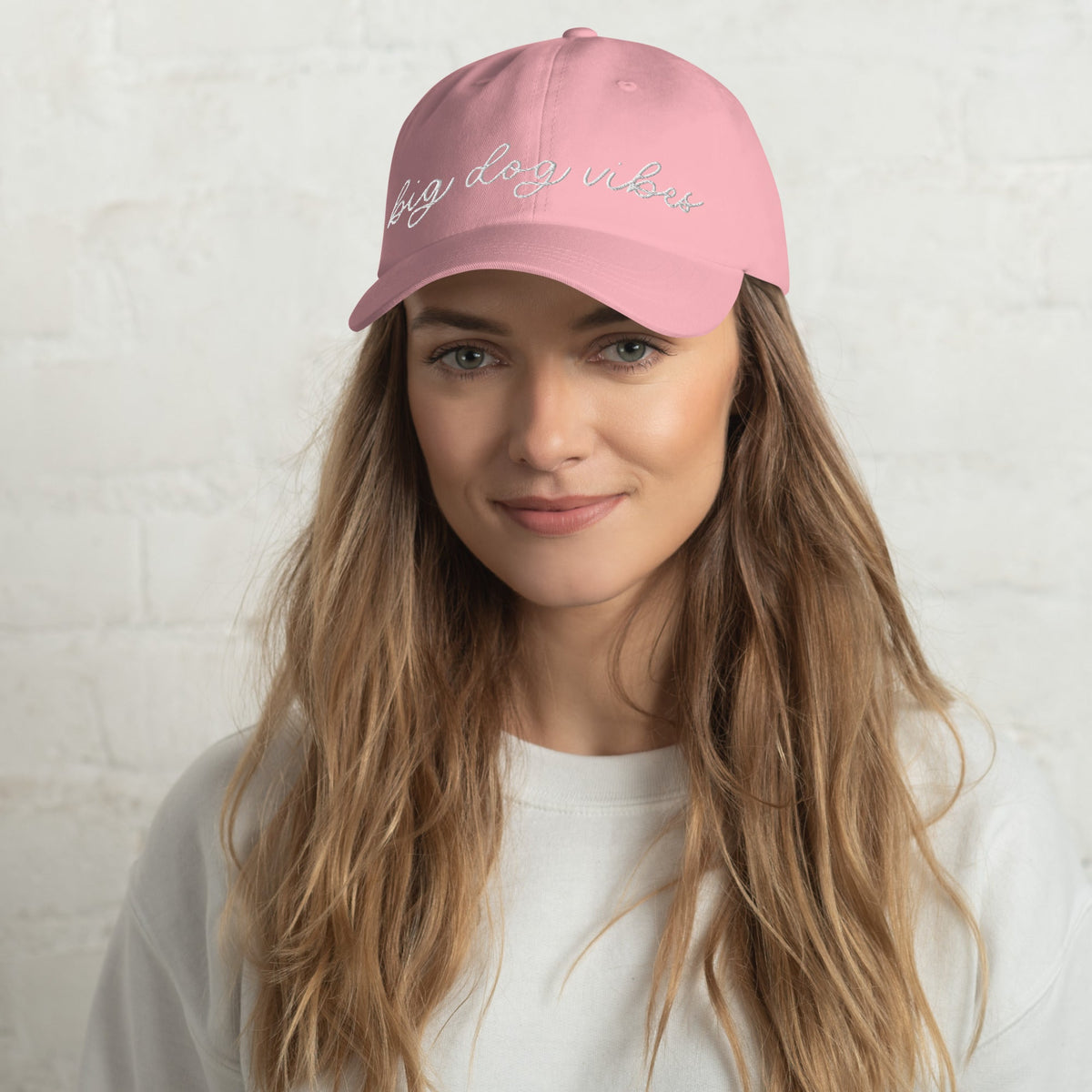 Choose Your Phrase Saint Bernard Dog Embroidered Dad Hat - Lucy + Norman