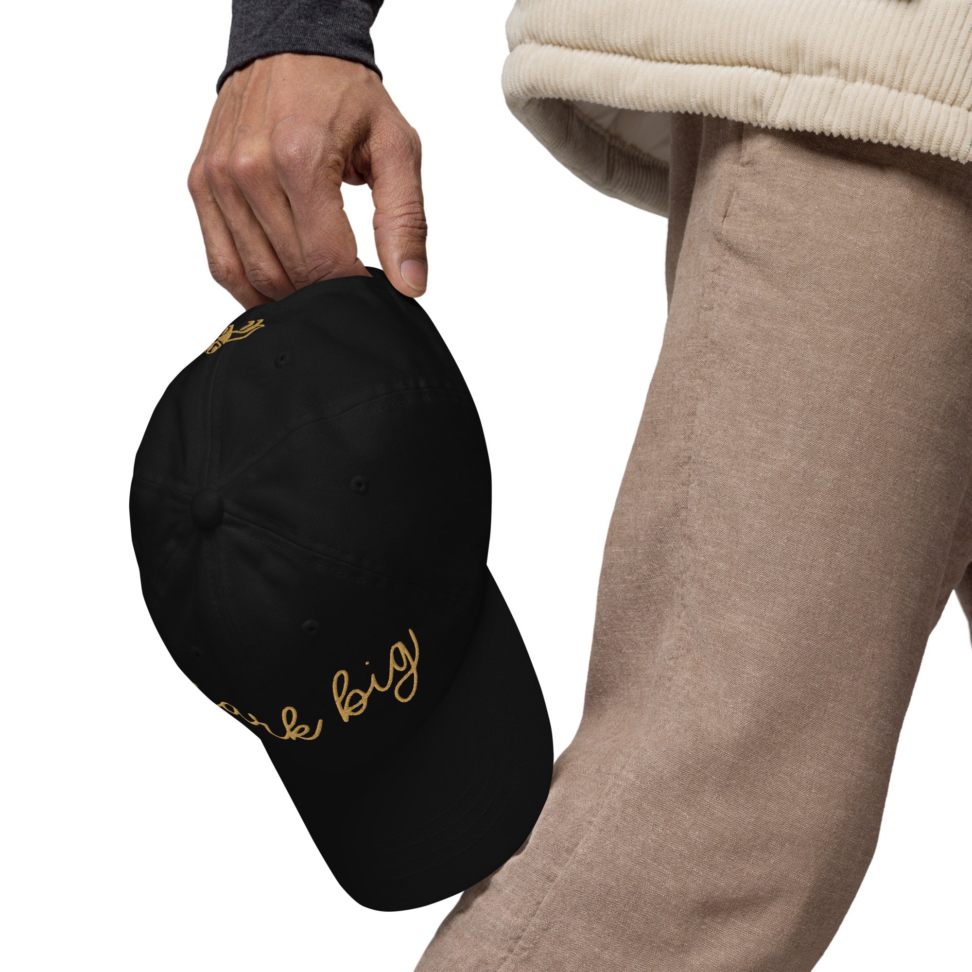 Choose Your Phrase Saint Bernard Dog Embroidered Dad Hat - Lucy + Norman