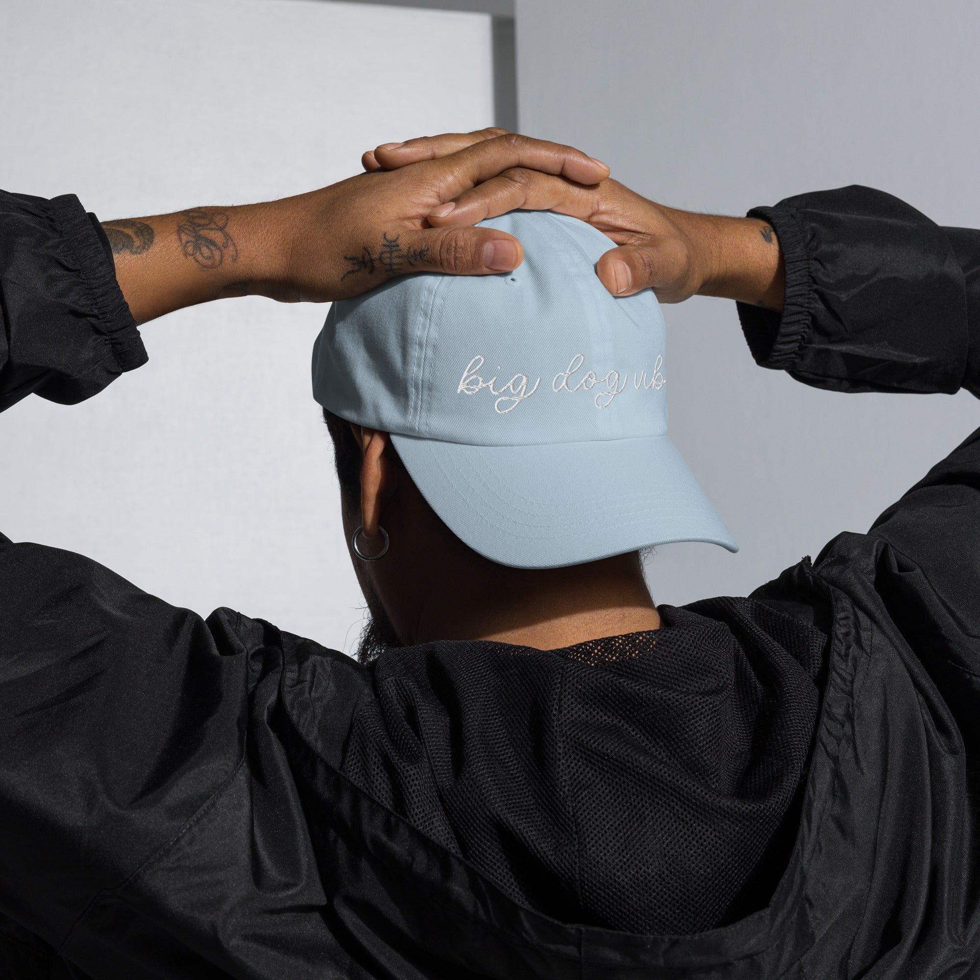 Choose Your Phrase Saint Bernard Dog Embroidered Dad Hat - Lucy + Norman
