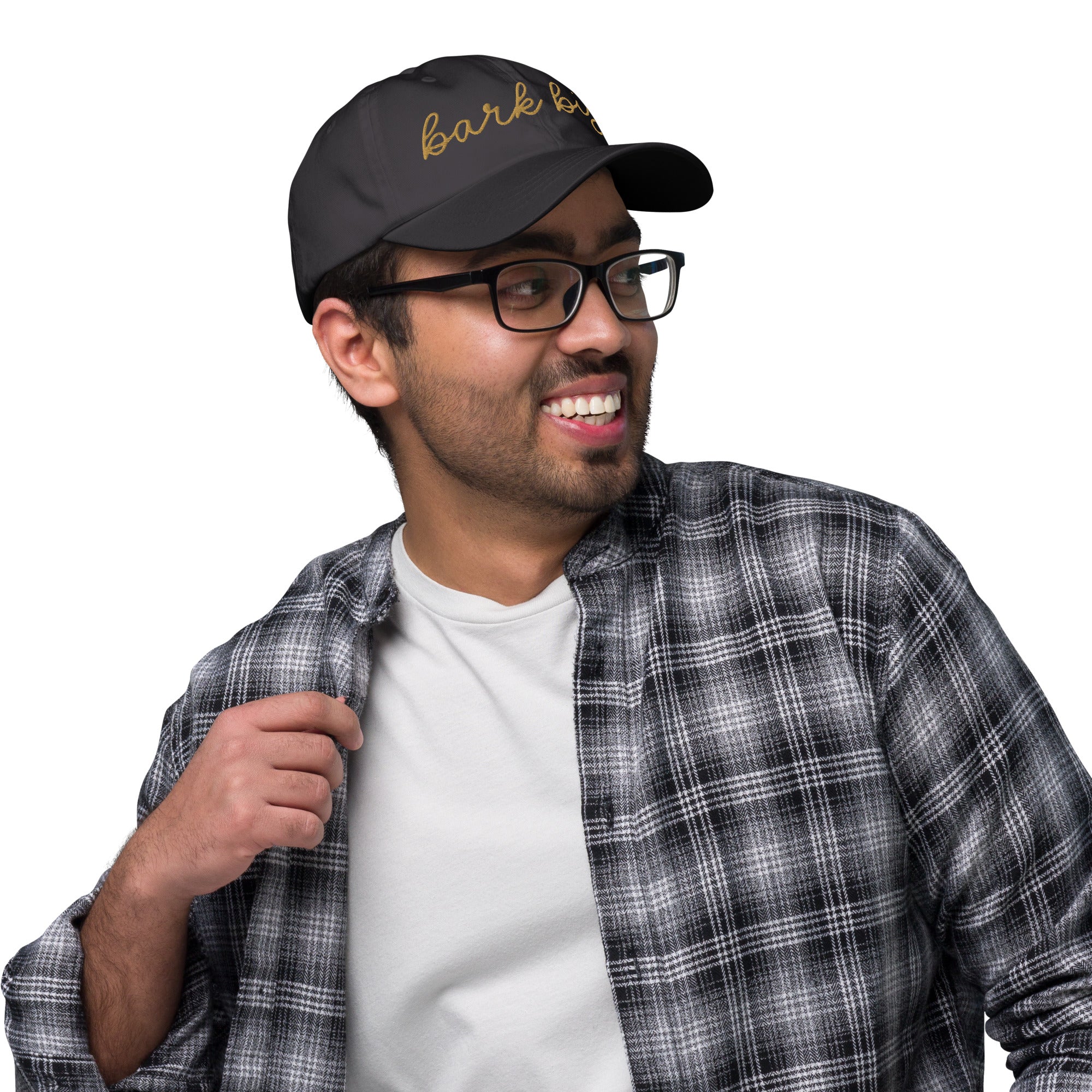 Choose Your Phrase Saint Bernard Dog Embroidered Dad Hat - Lucy + Norman