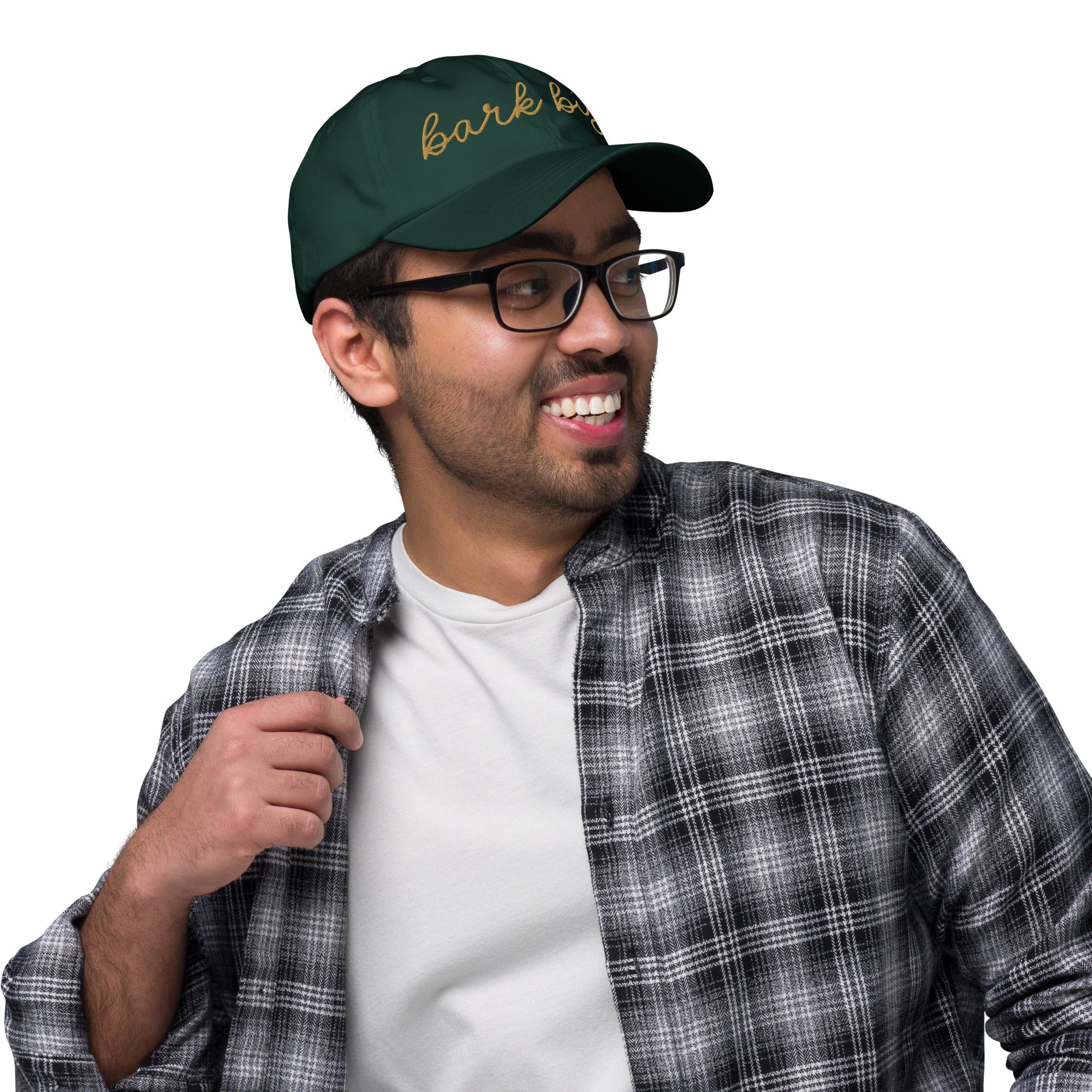 Choose Your Phrase Saint Bernard Dog Embroidered Dad Hat - Lucy + Norman