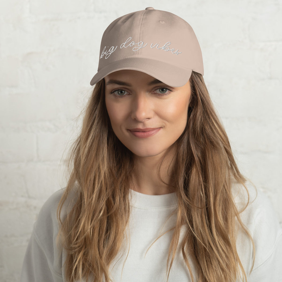 Choose Your Phrase Saint Bernard Dog Embroidered Dad Hat - Lucy + Norman