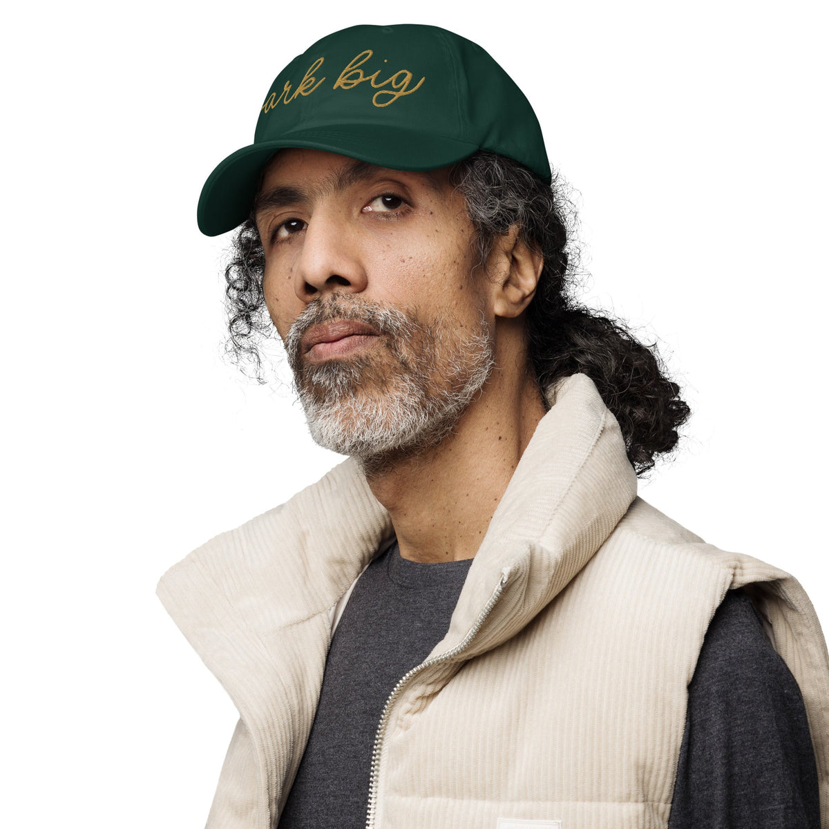 Choose Your Phrase Saint Bernard Dog Embroidered Dad Hat - Lucy + Norman