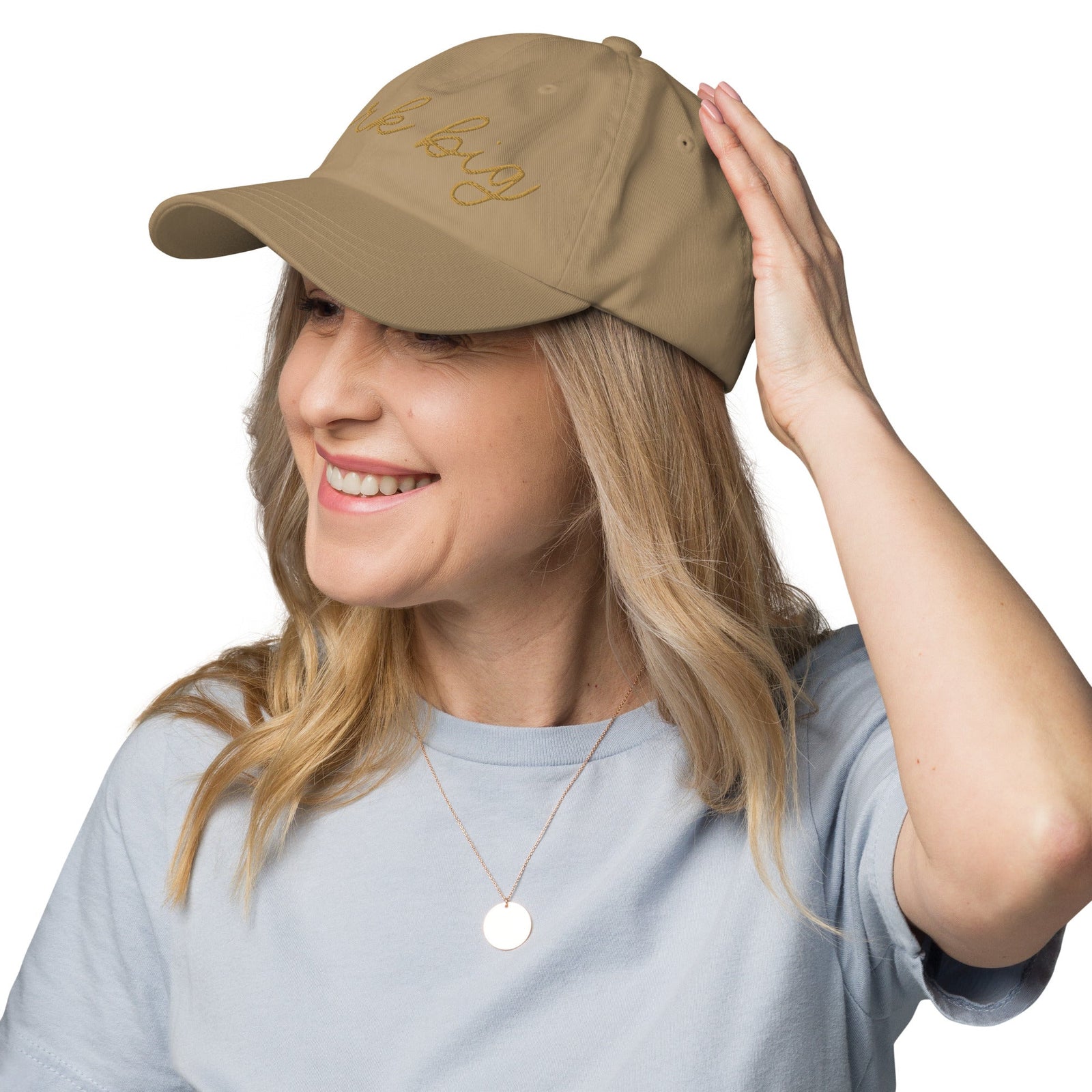 Choose Your Phrase Saint Bernard Dog Embroidered Dad Hat - Lucy + Norman