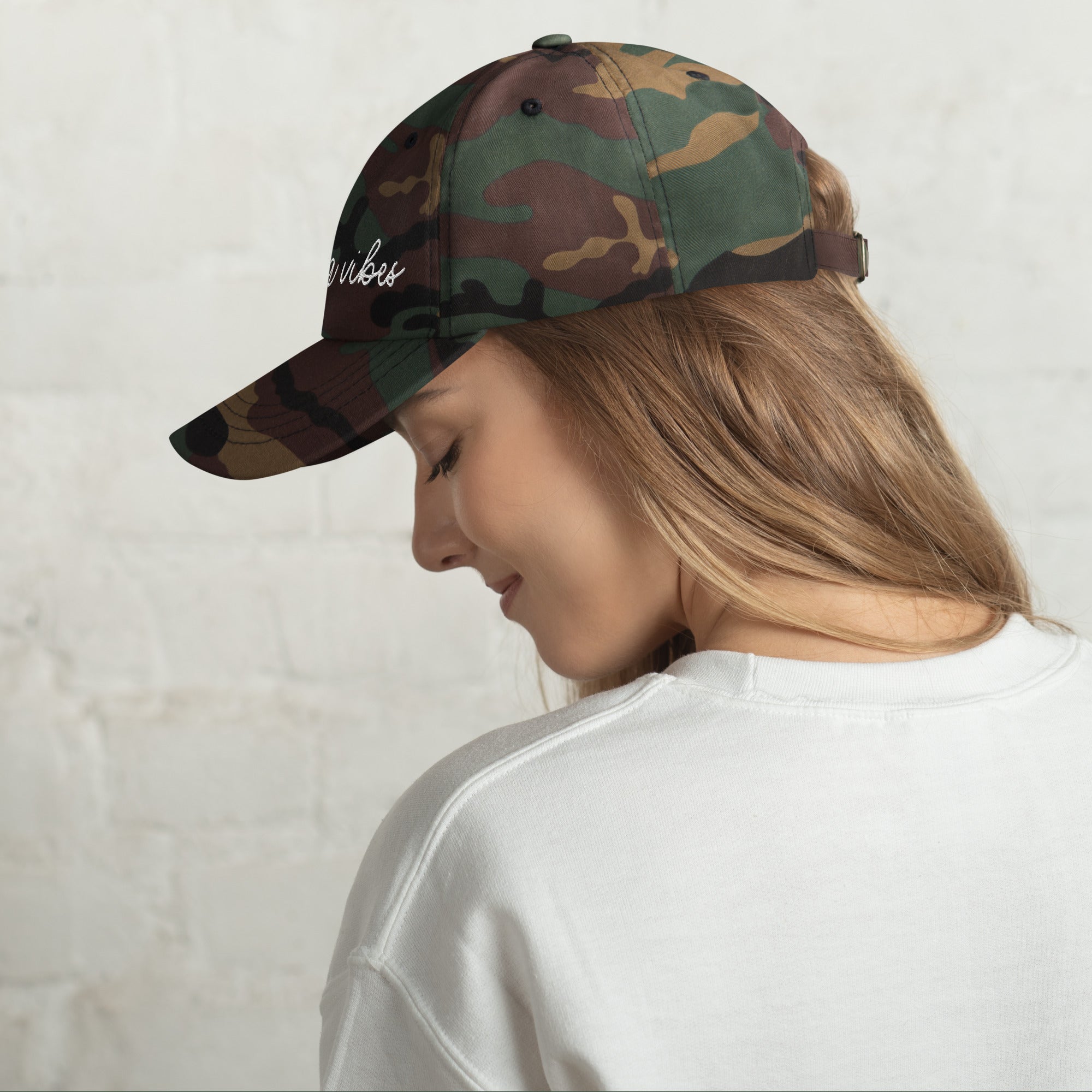 Choose Your Phrase Saint Bernard Dog Embroidered Dad Hat - Lucy + Norman