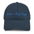 Choose Your Phrase Saint Bernard Embroidered Distressed Hat - Lucy + Norman