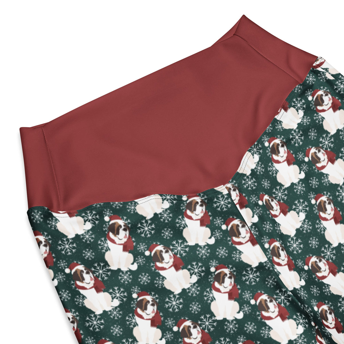 Christmas Saint Snowflake Flare Leggings - Lucy + Norman