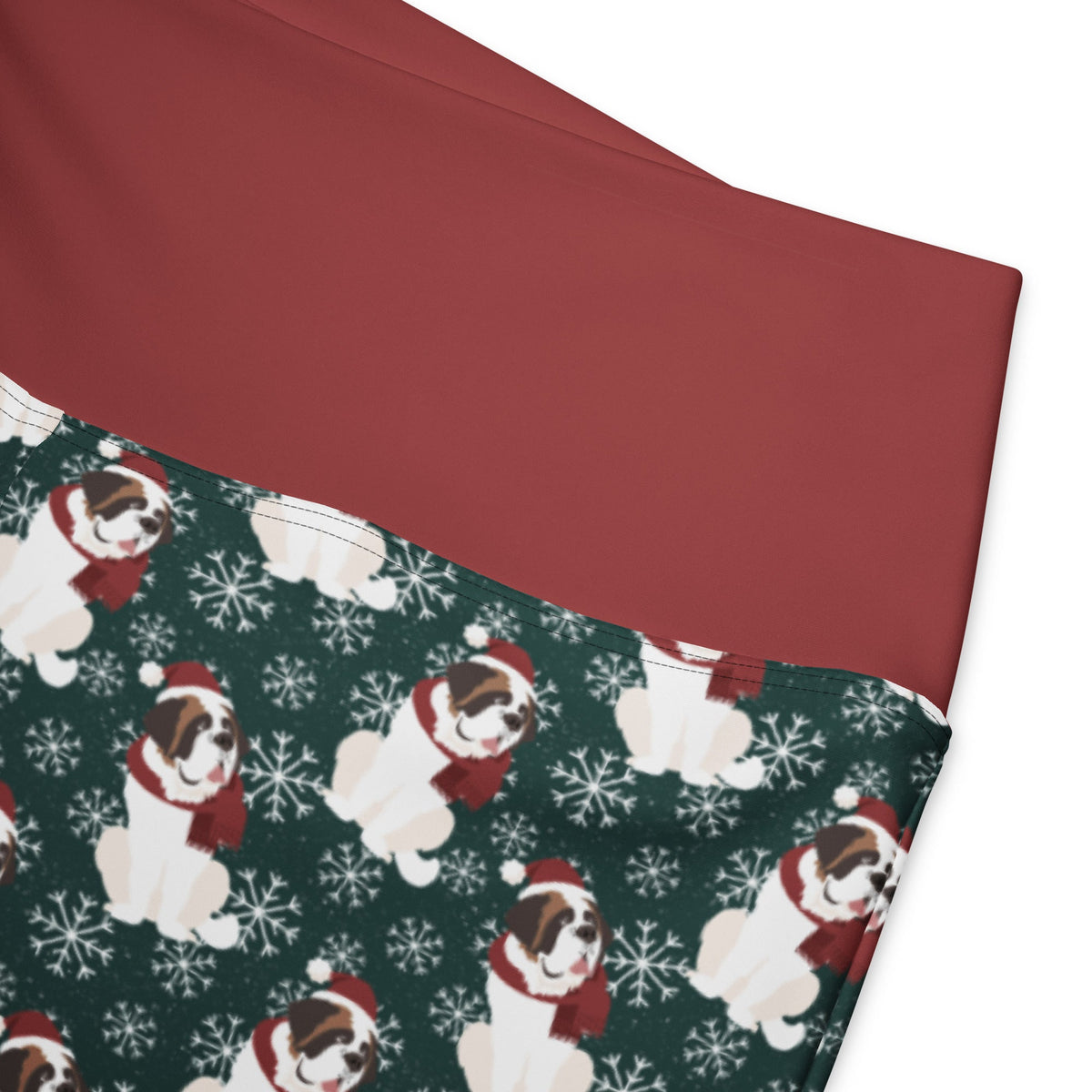 Christmas Saint Snowflake Flare Leggings - Lucy + Norman